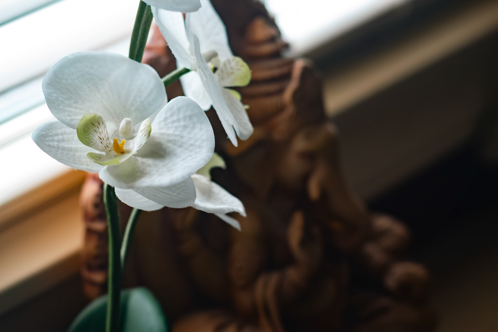 Flower and Ganesha