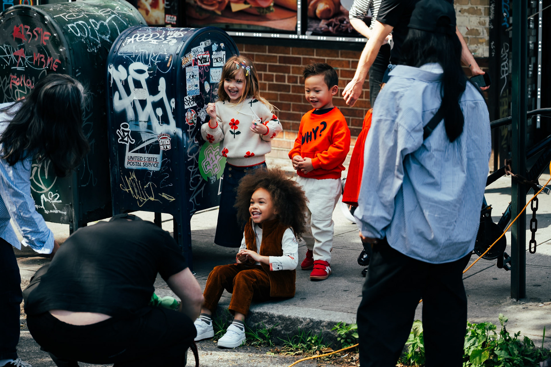 Kids in Streets of New York