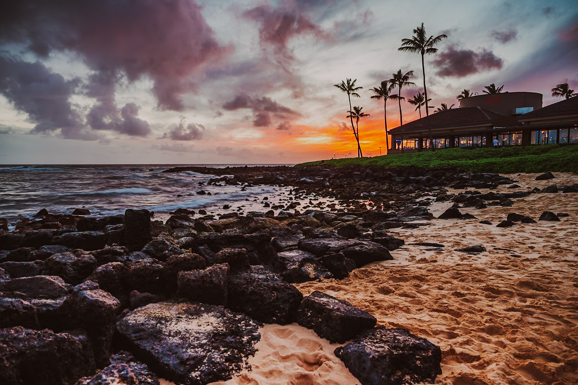 Beach on Kauai