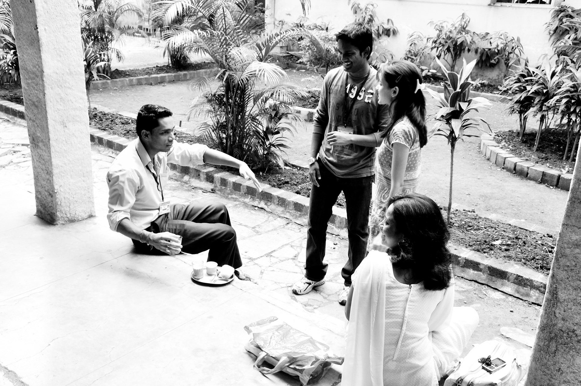 Baby engineers...Students in VJTI