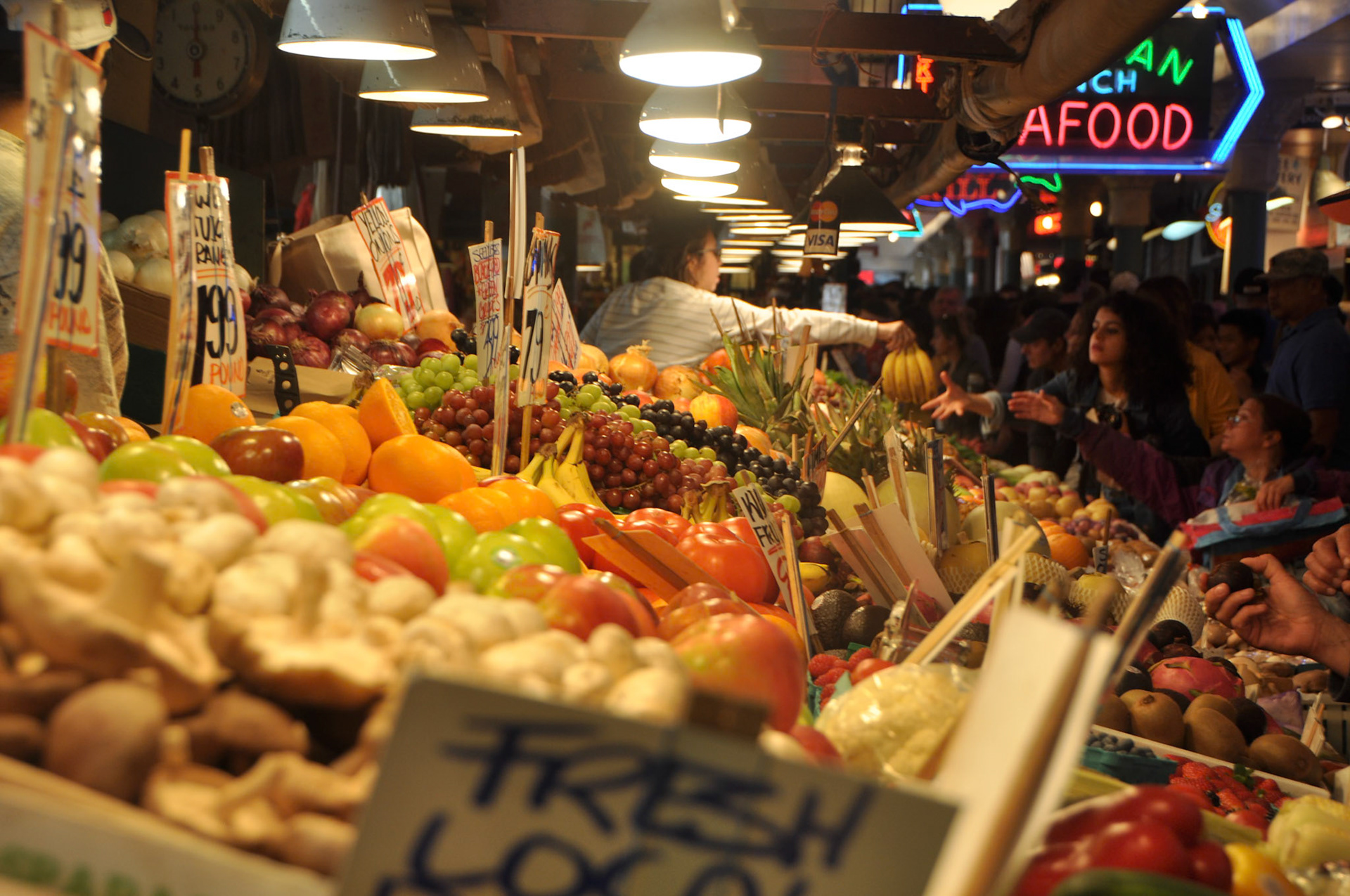 Fruits in Pike Place Market