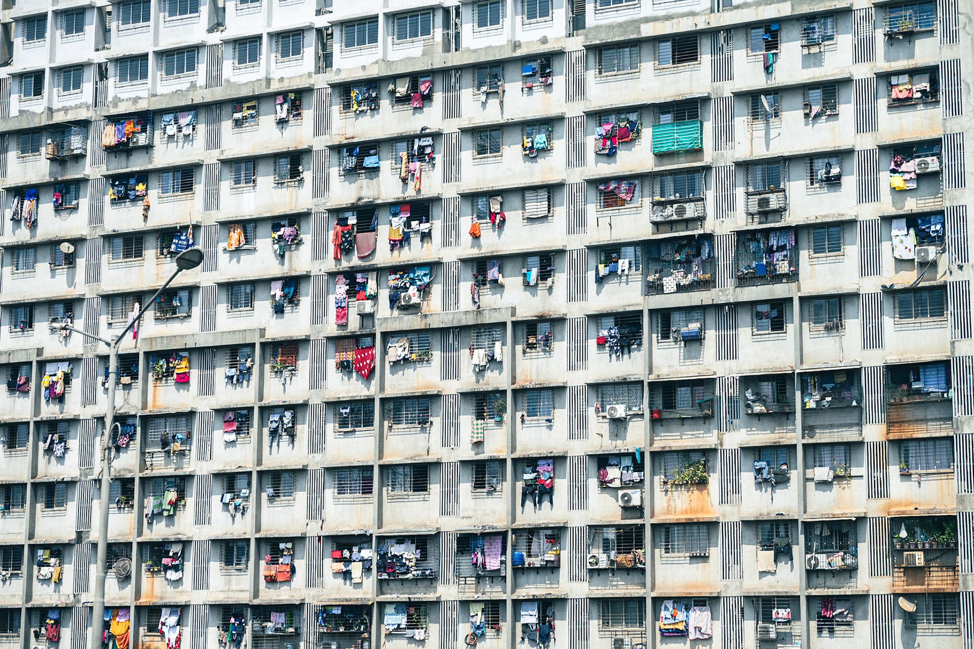 Drying Clothes (Building on Easter Express Highway)