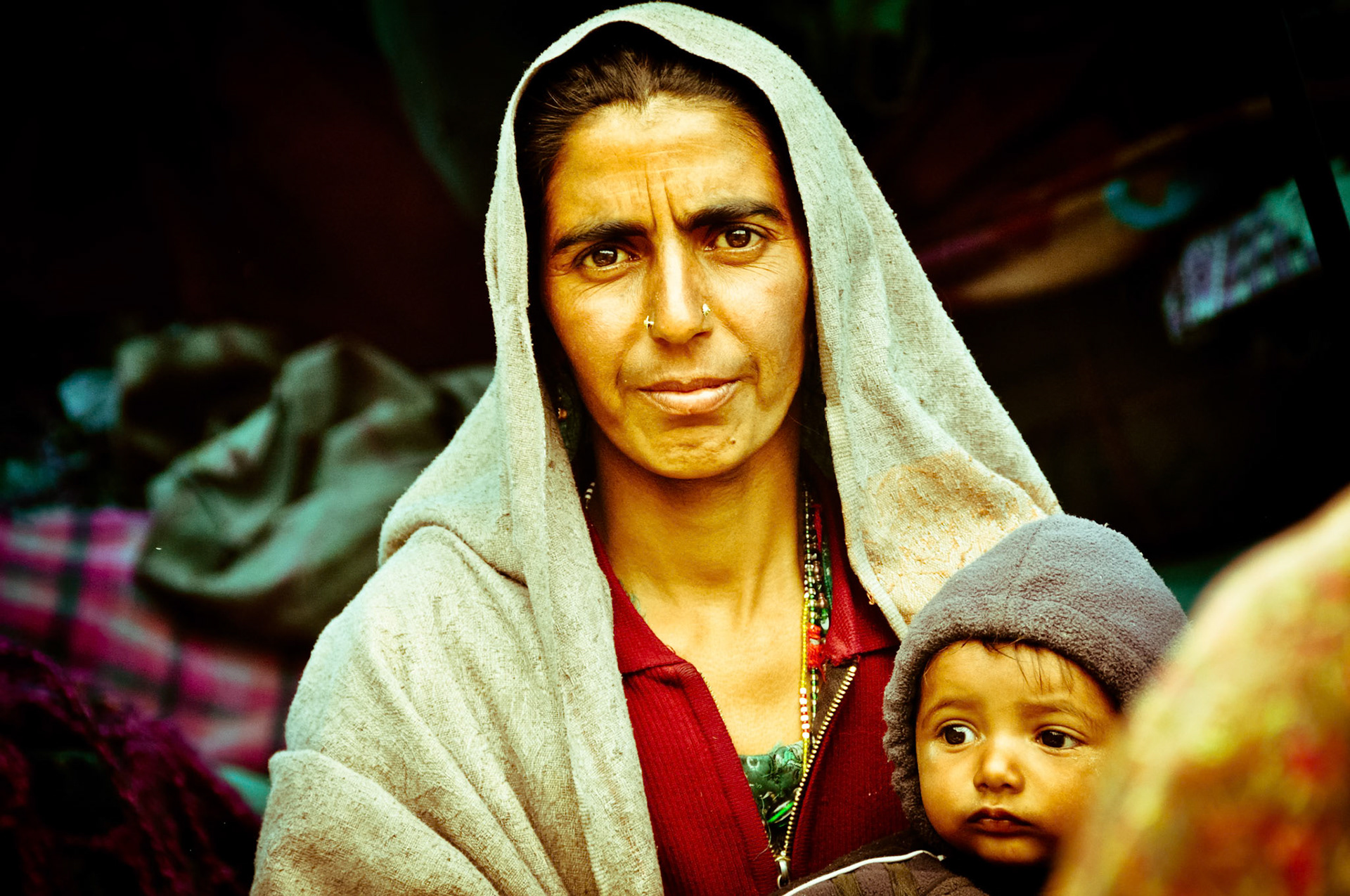Woman in Kashmir