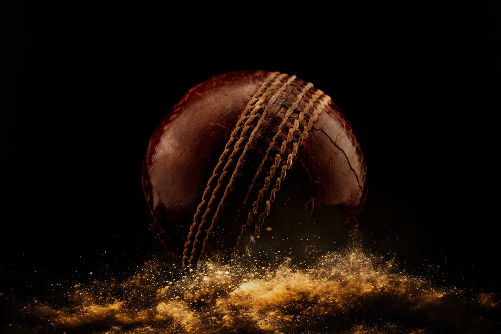 Cricket Ball Bouncing (Composite)