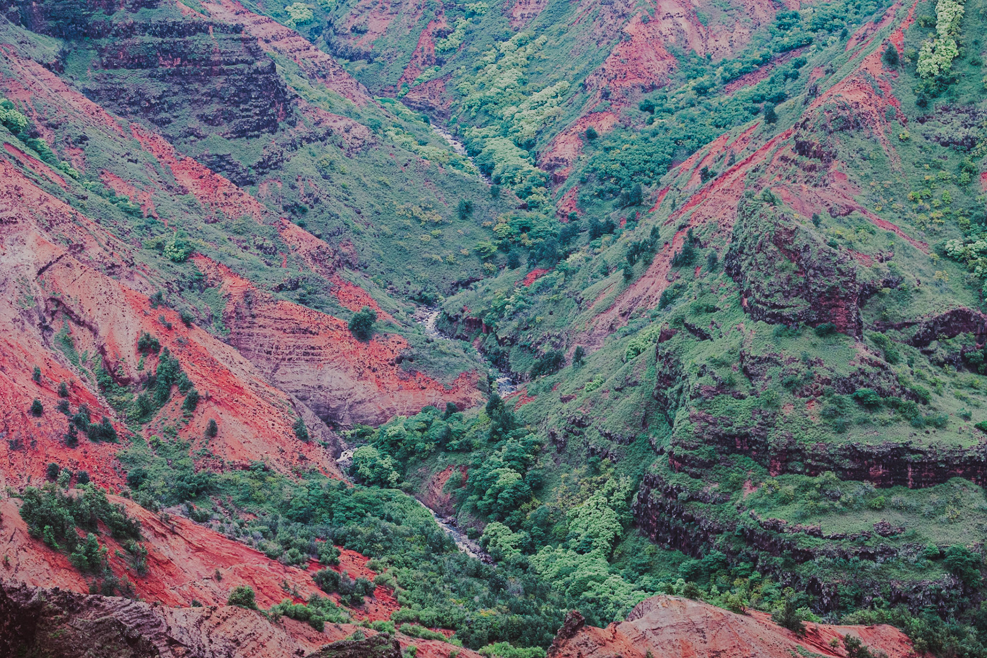 Canyon on Kauai