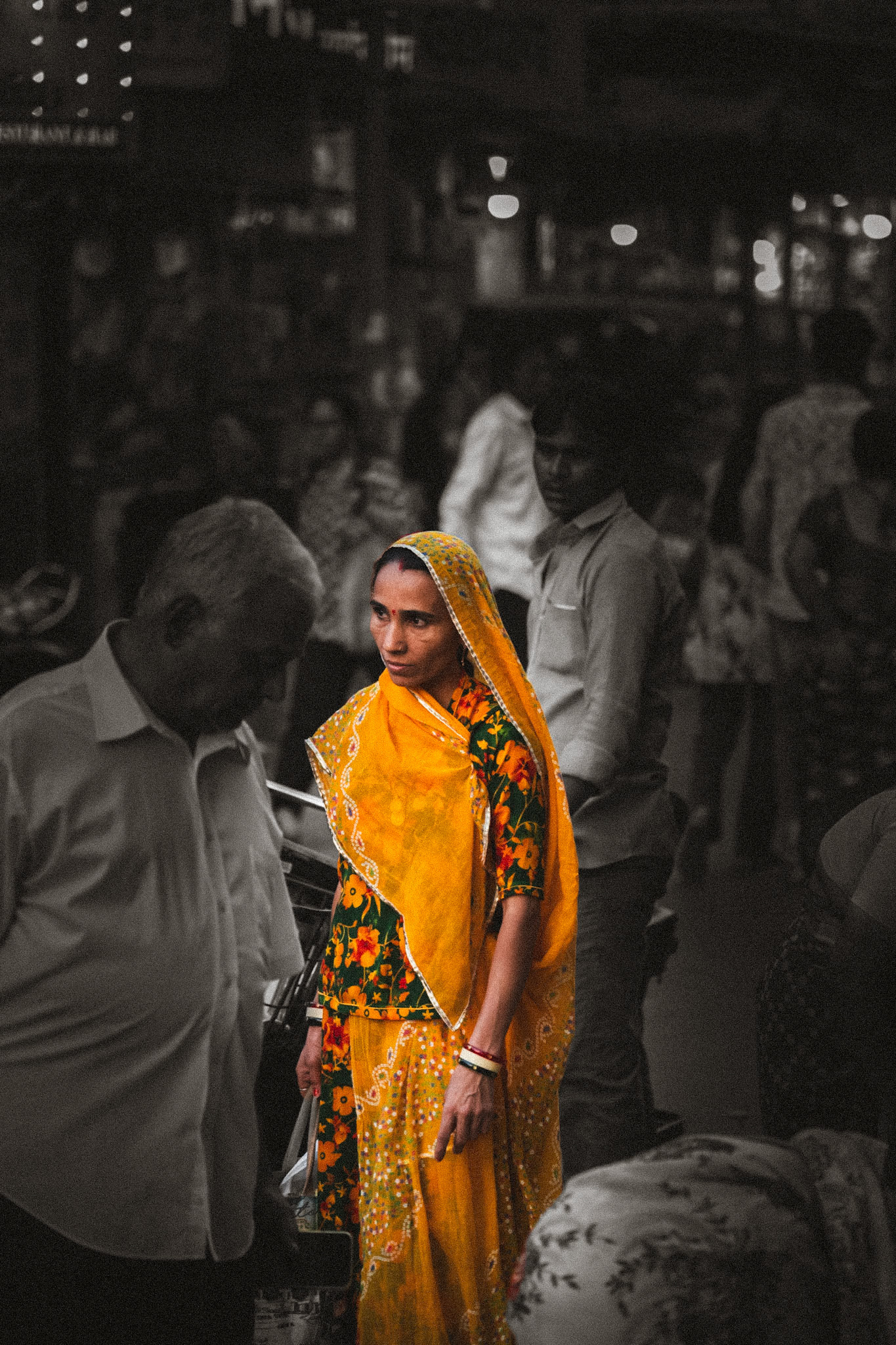 Woman in the market