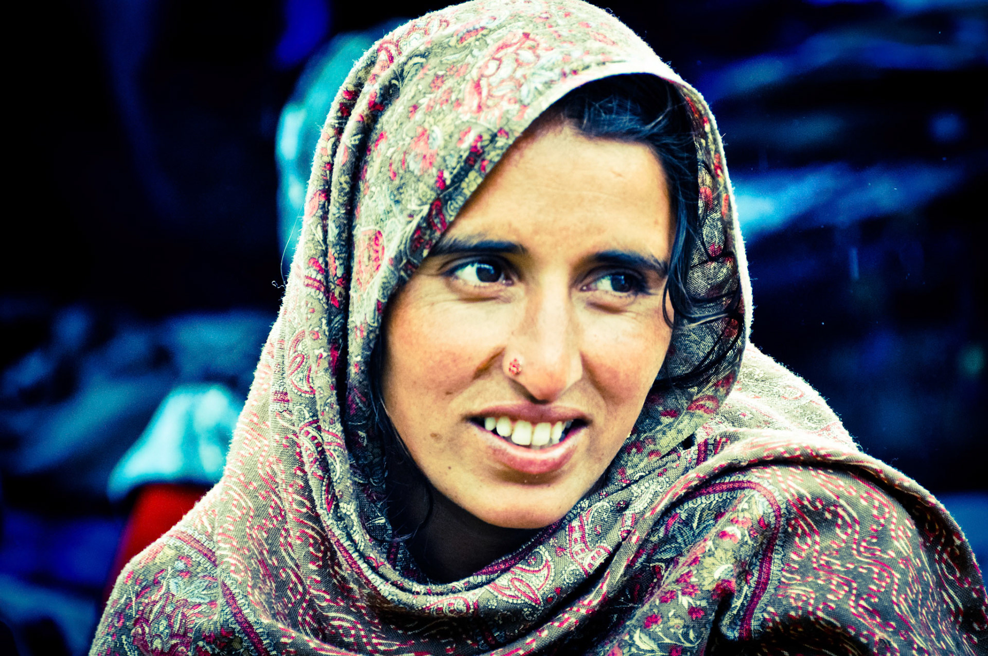 Woman in Kashmir