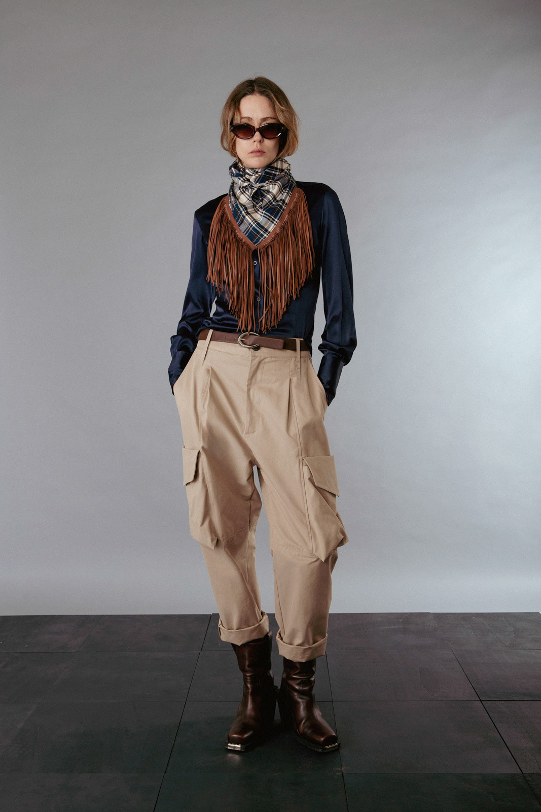 look book immagine  autunno inverno primo piano dettaglio Alberta tanzini