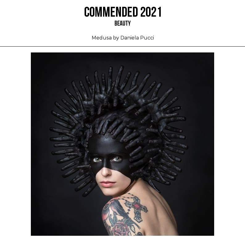 commended sips siena creative photo awards sezione beauty 2021 con la foto Medusa