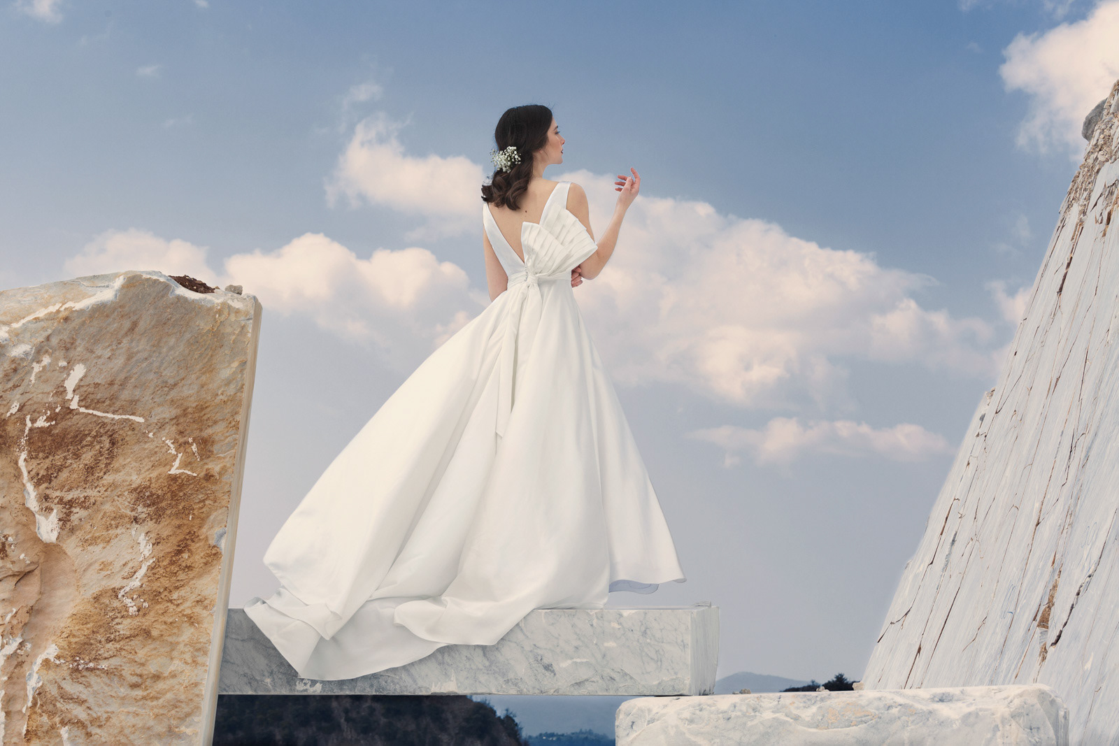 Campagna pubblicitaria abiti da sposa Atelier 57