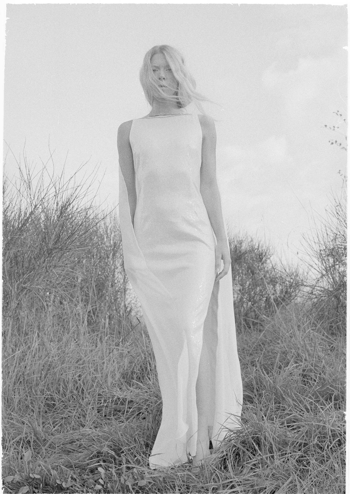 Editoriale moda wedding sposa fotografia analogica pellicola