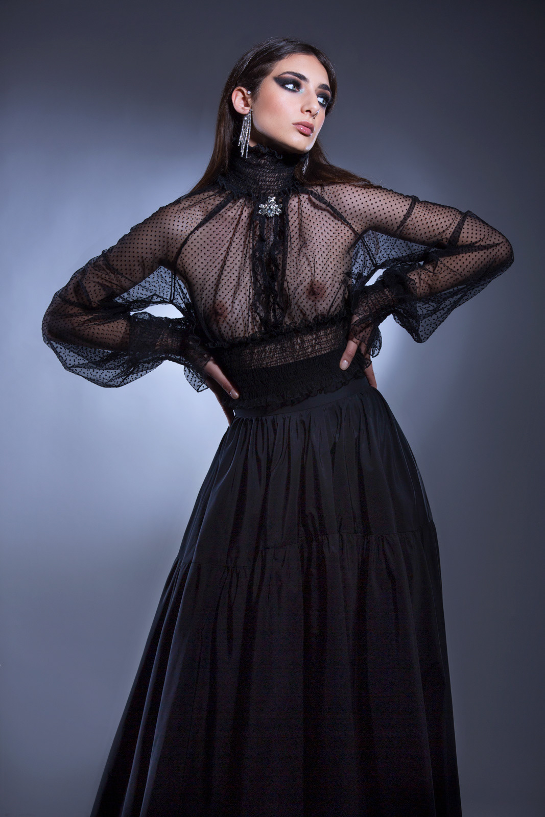 Look book invernale Alberta tanzini figura intera