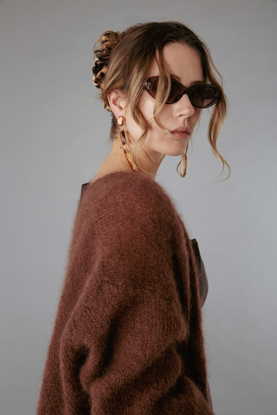 look book immagine  autunno inverno primo piano dettaglio Alberta tanzini