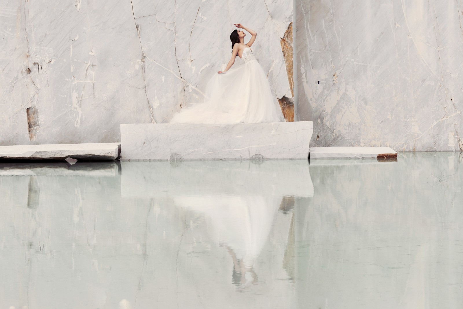 Campagna pubblicitaria abiti da sposa Atelier 57