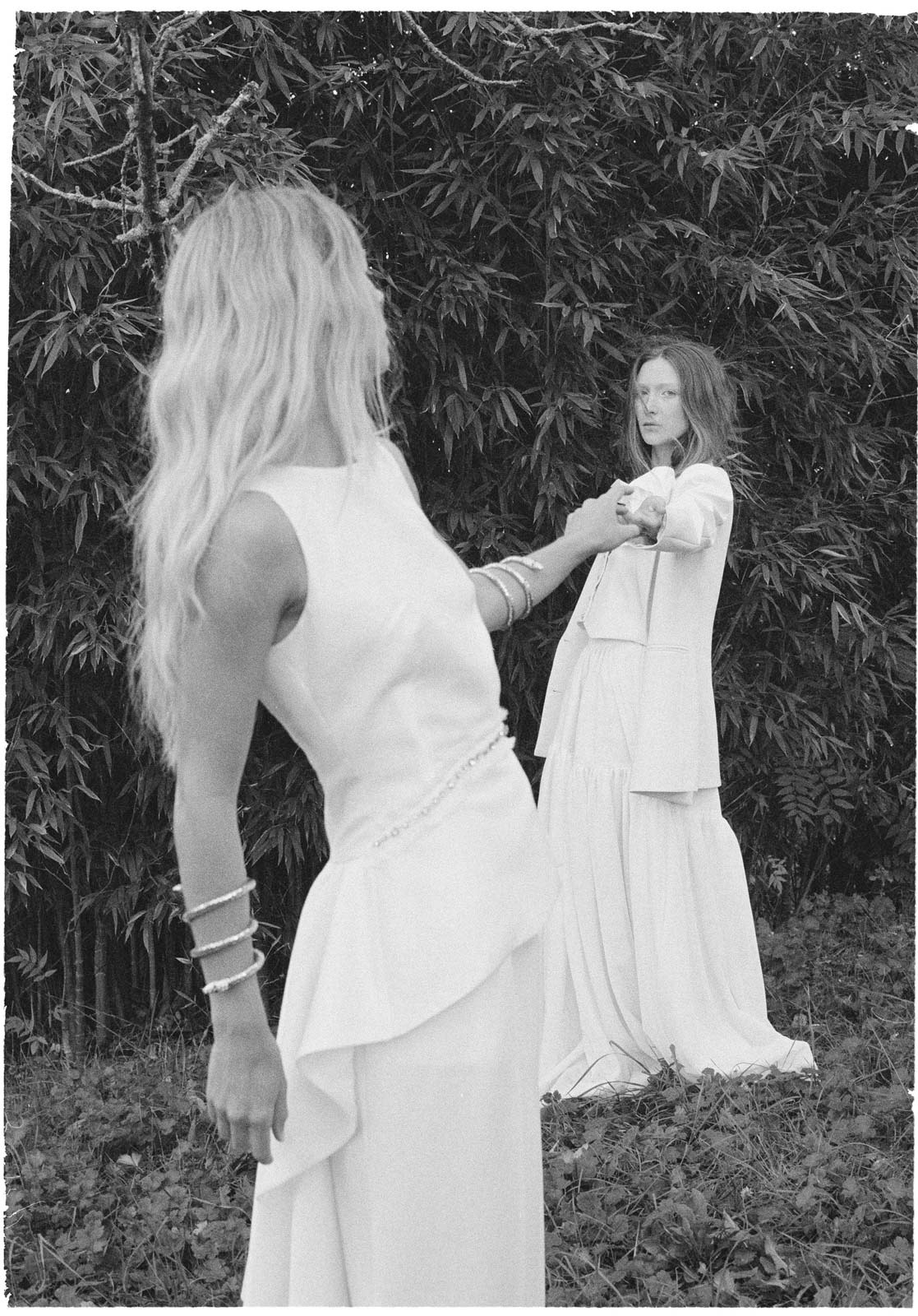 Editoriale moda wedding sposa fotografia analogica pellicola