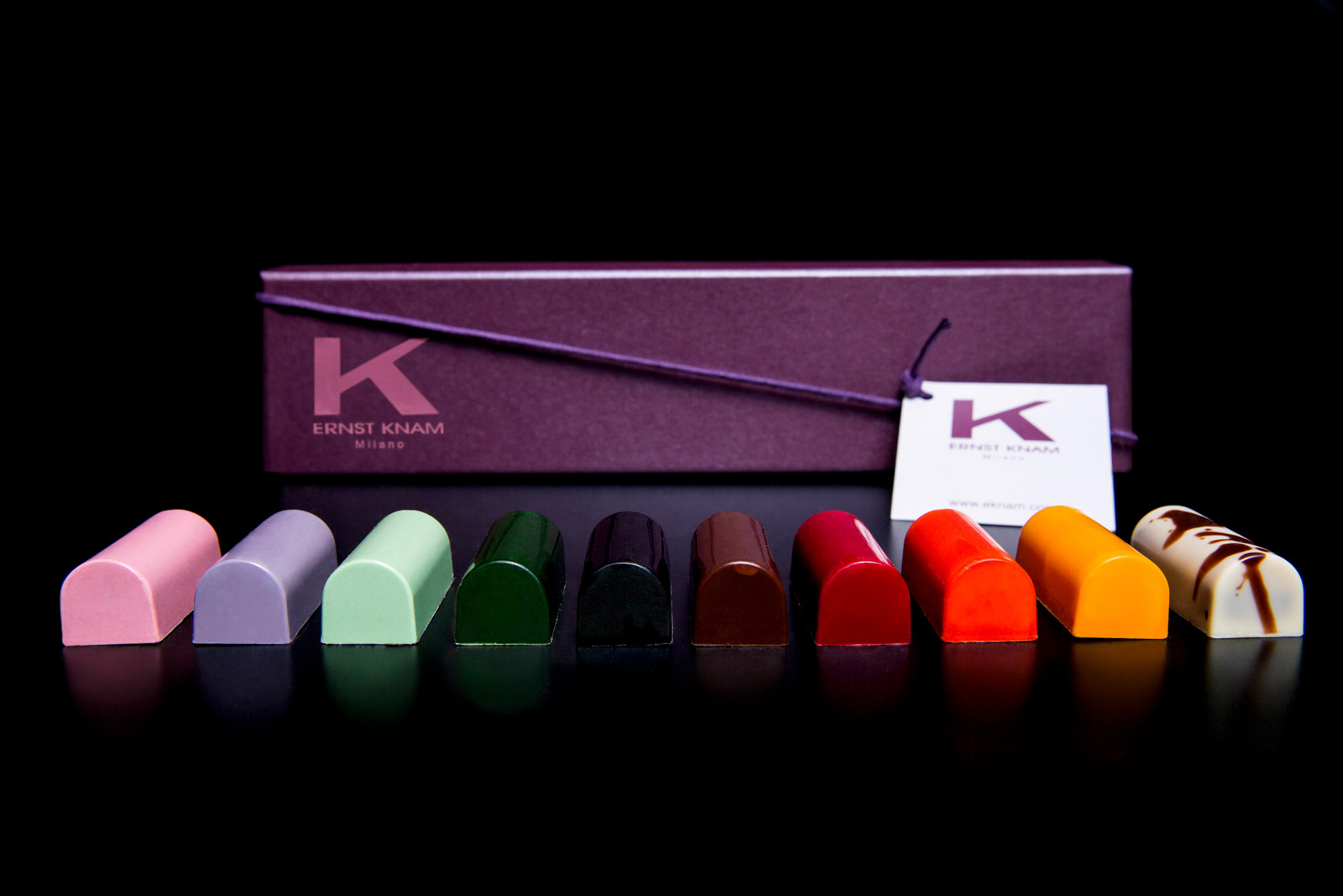 still life prodotto cioccolatini Ernst Knam