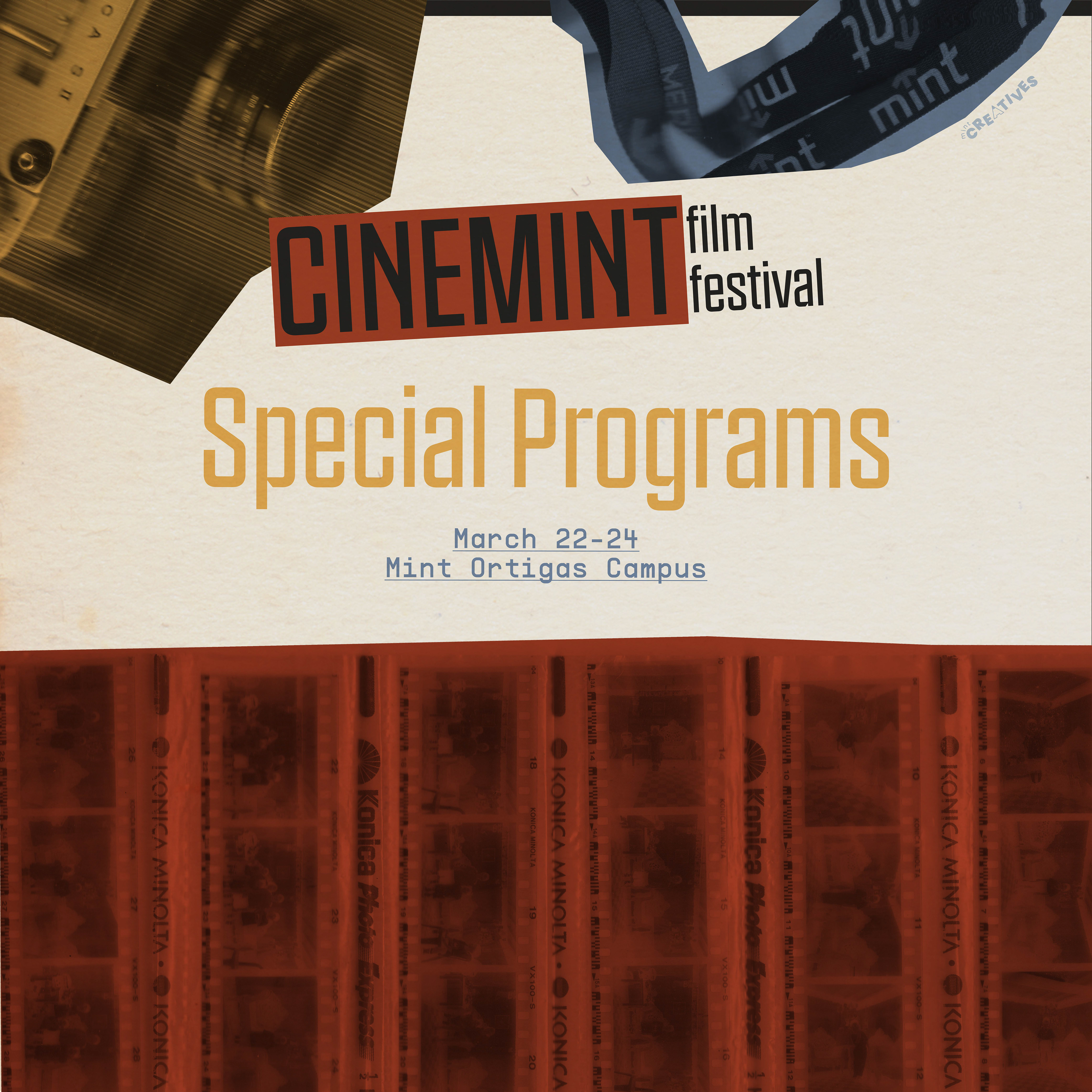 Cinemint Film Festival - Art Direction & Layout (2023)