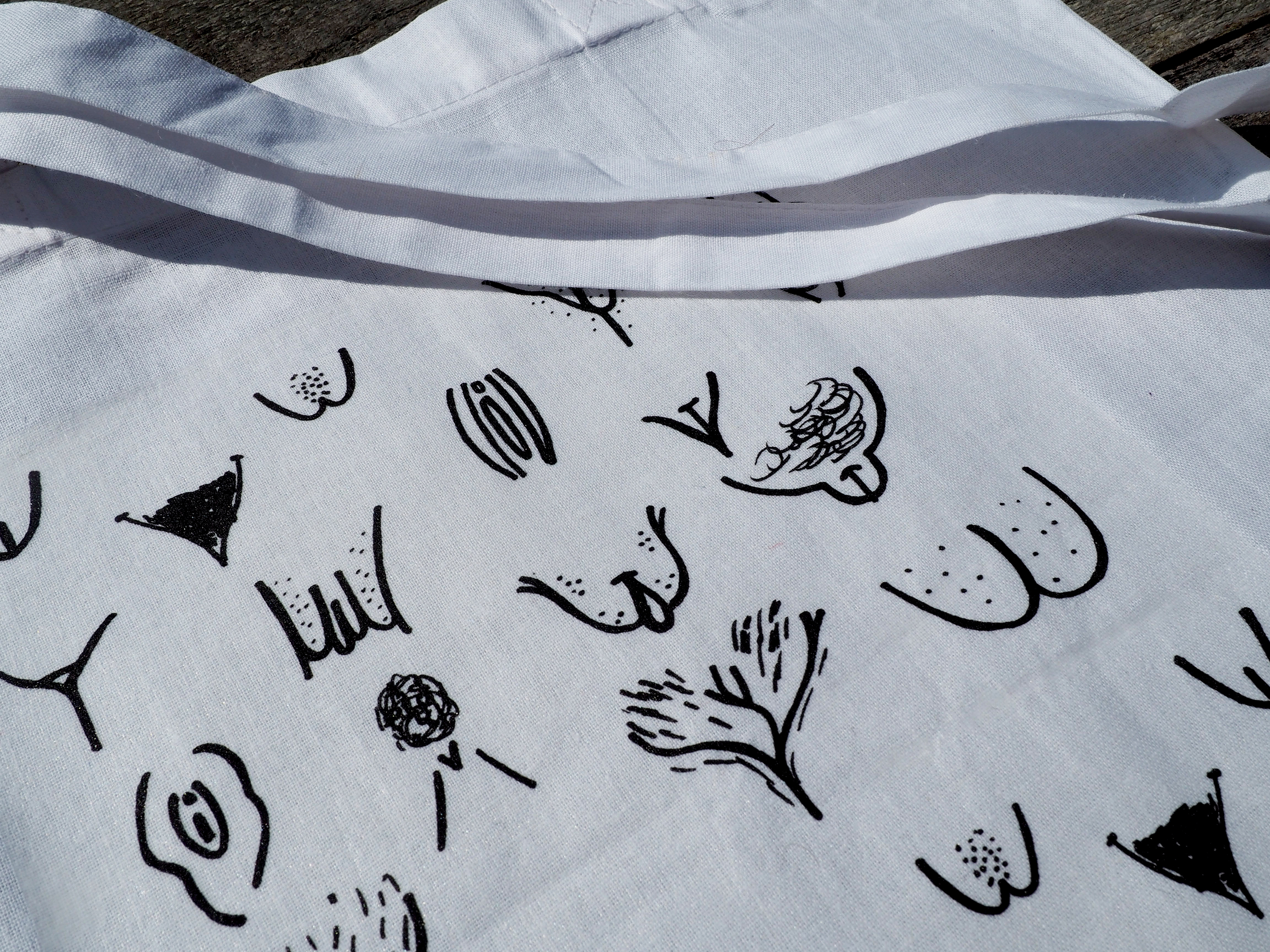 Tas patroon vulva's