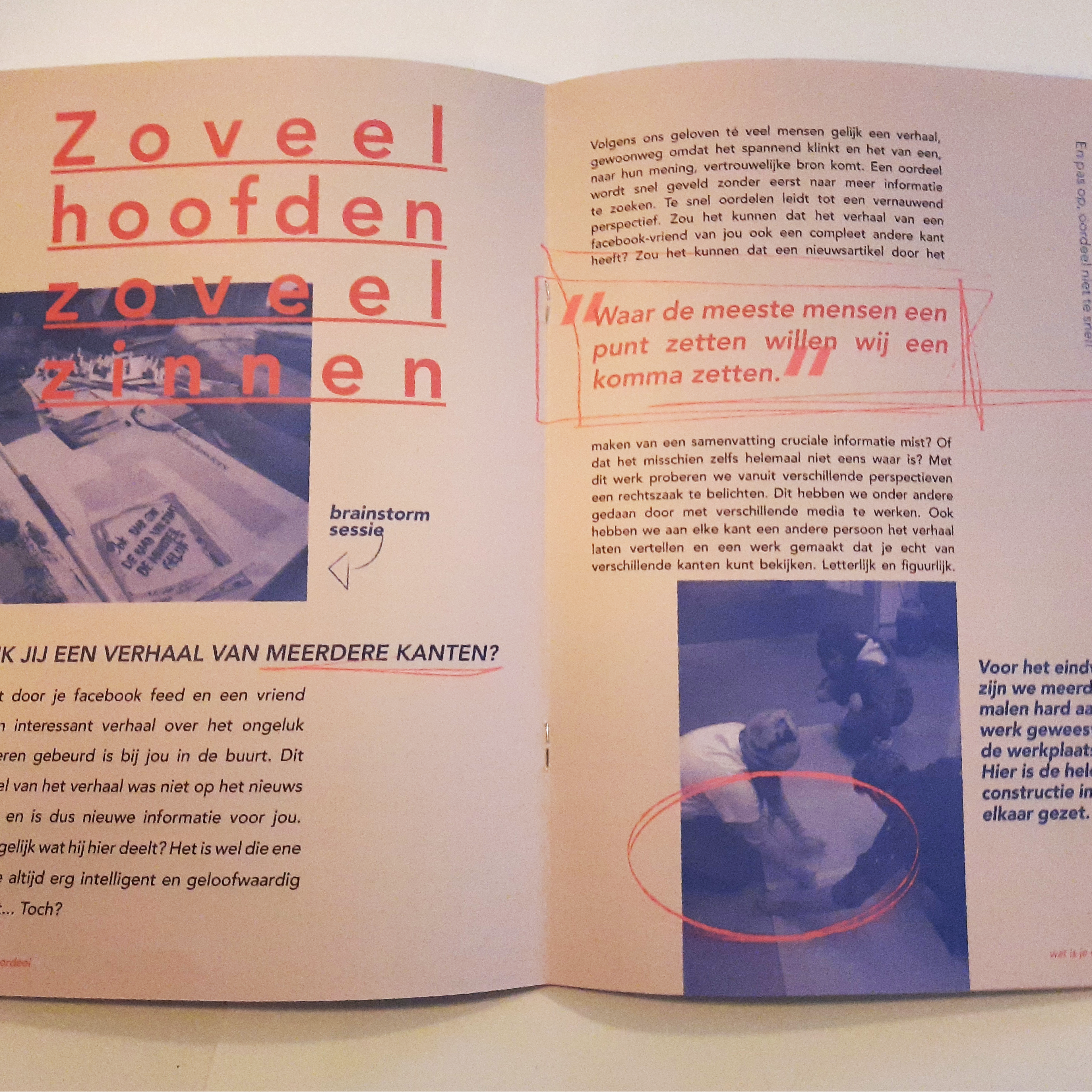 Spread expositie