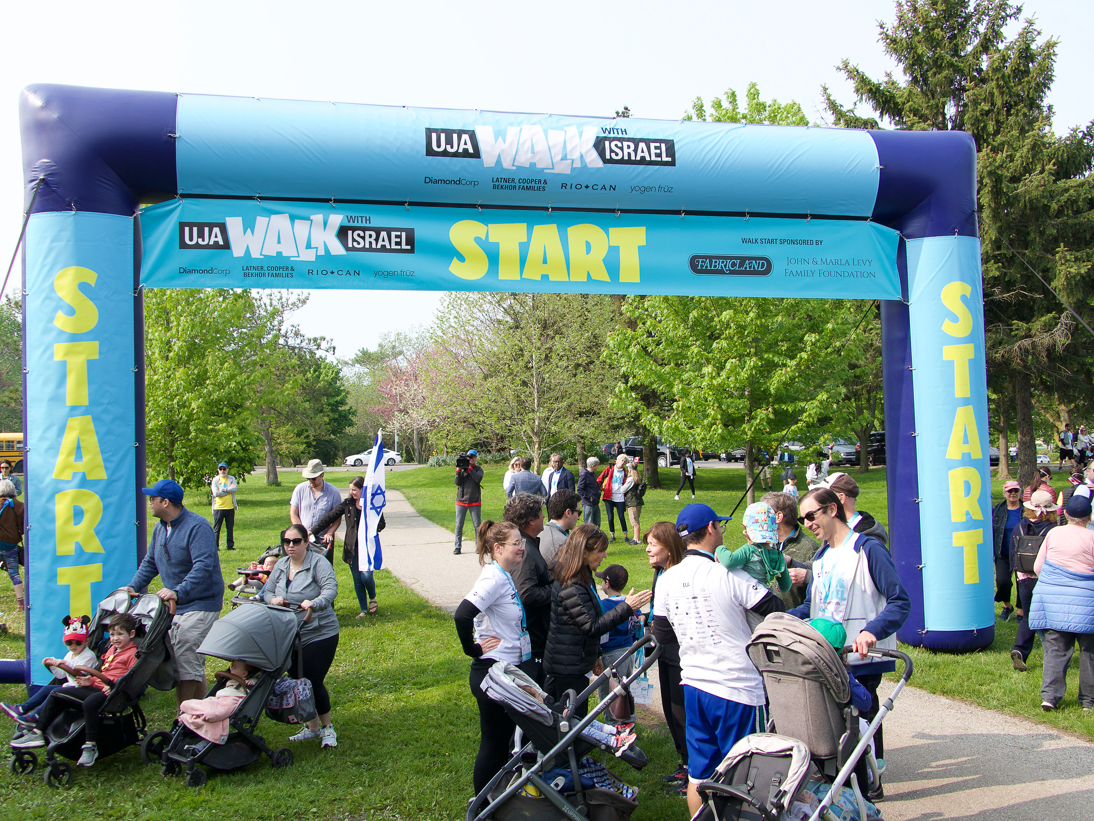 Walk with Israel Start | Front of Archway