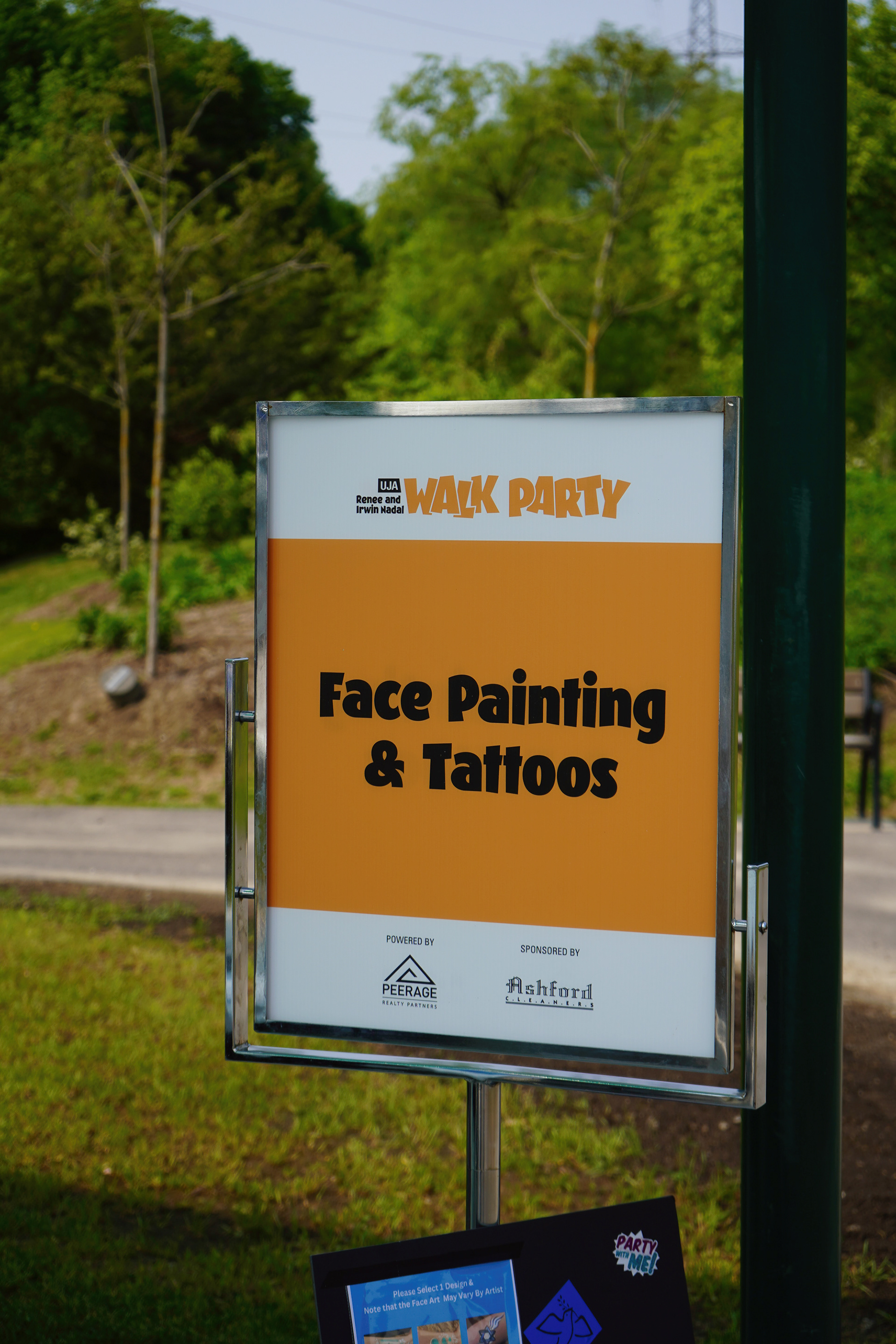 Walk Party | Activity Signage