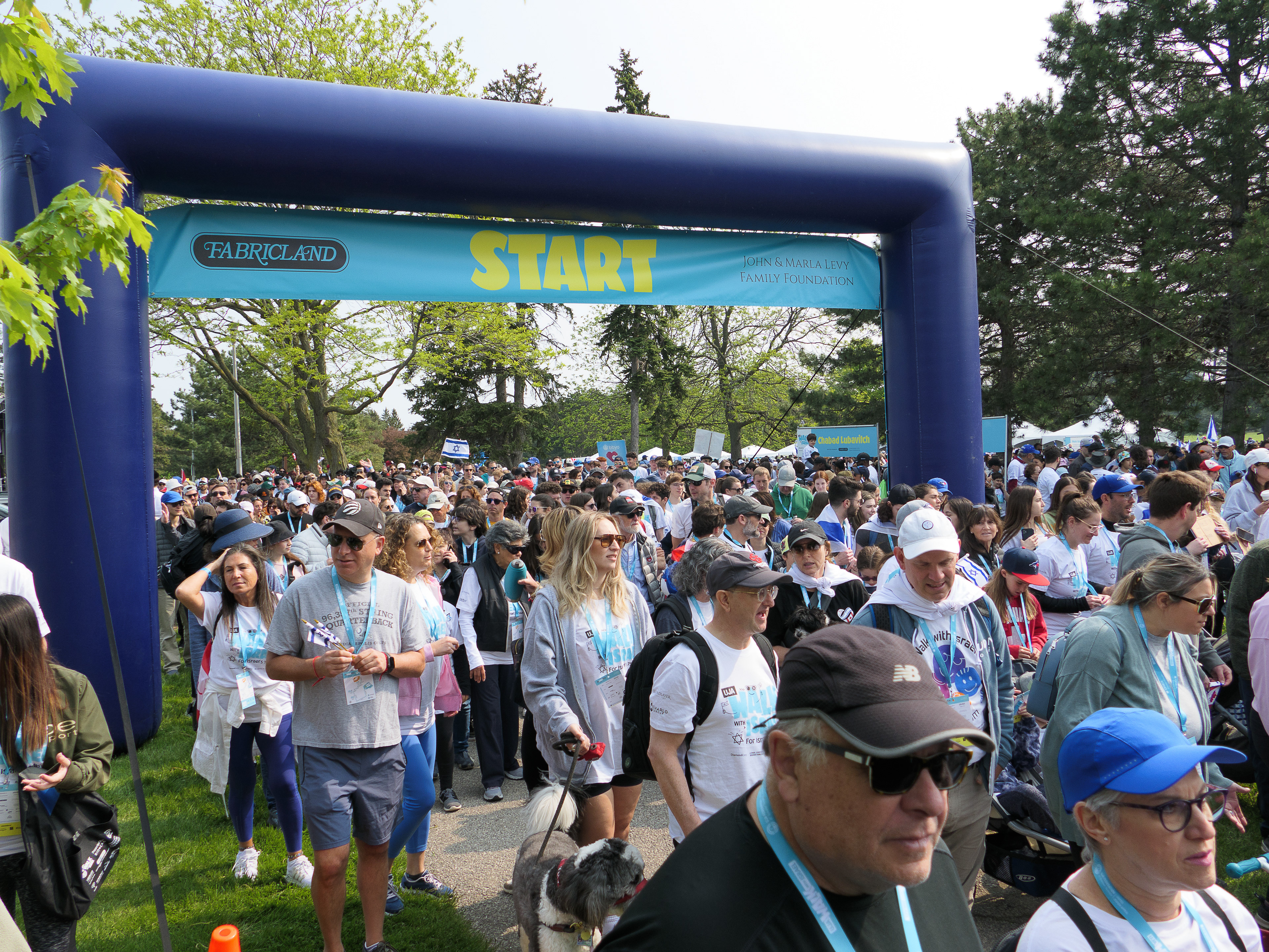Walk with Israel Start | Back of Archway