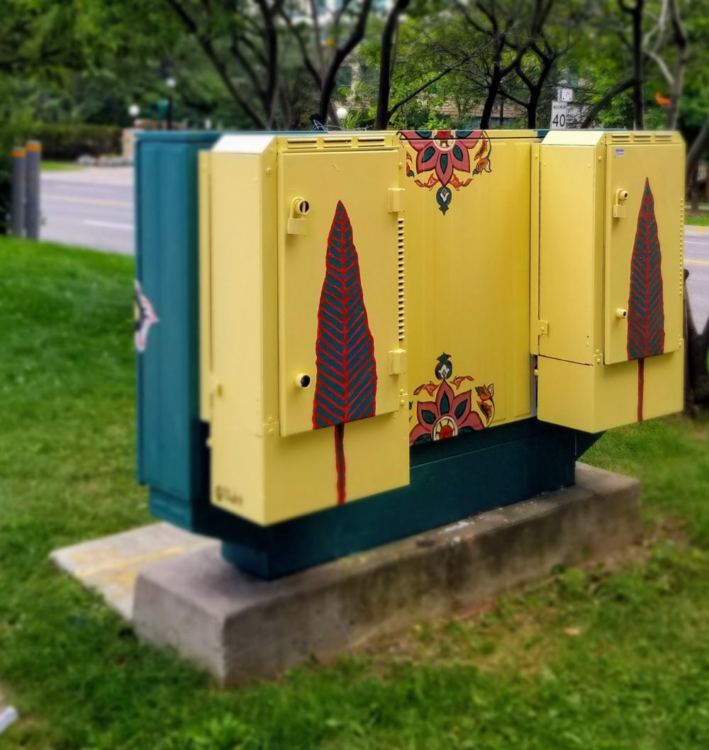 Bell box 2018 | Doris Ave. North York