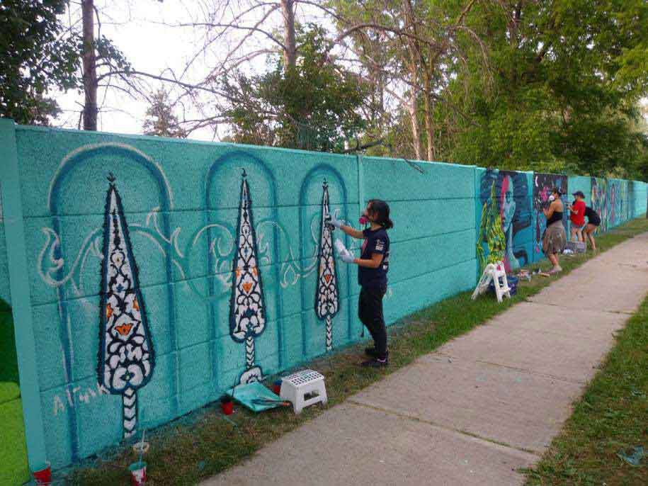 Womxn paint 2019 | Keel/Finch