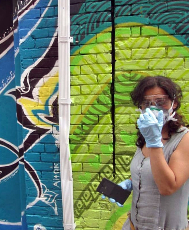 Women Paint Project 2017 | Parkdale alleyway