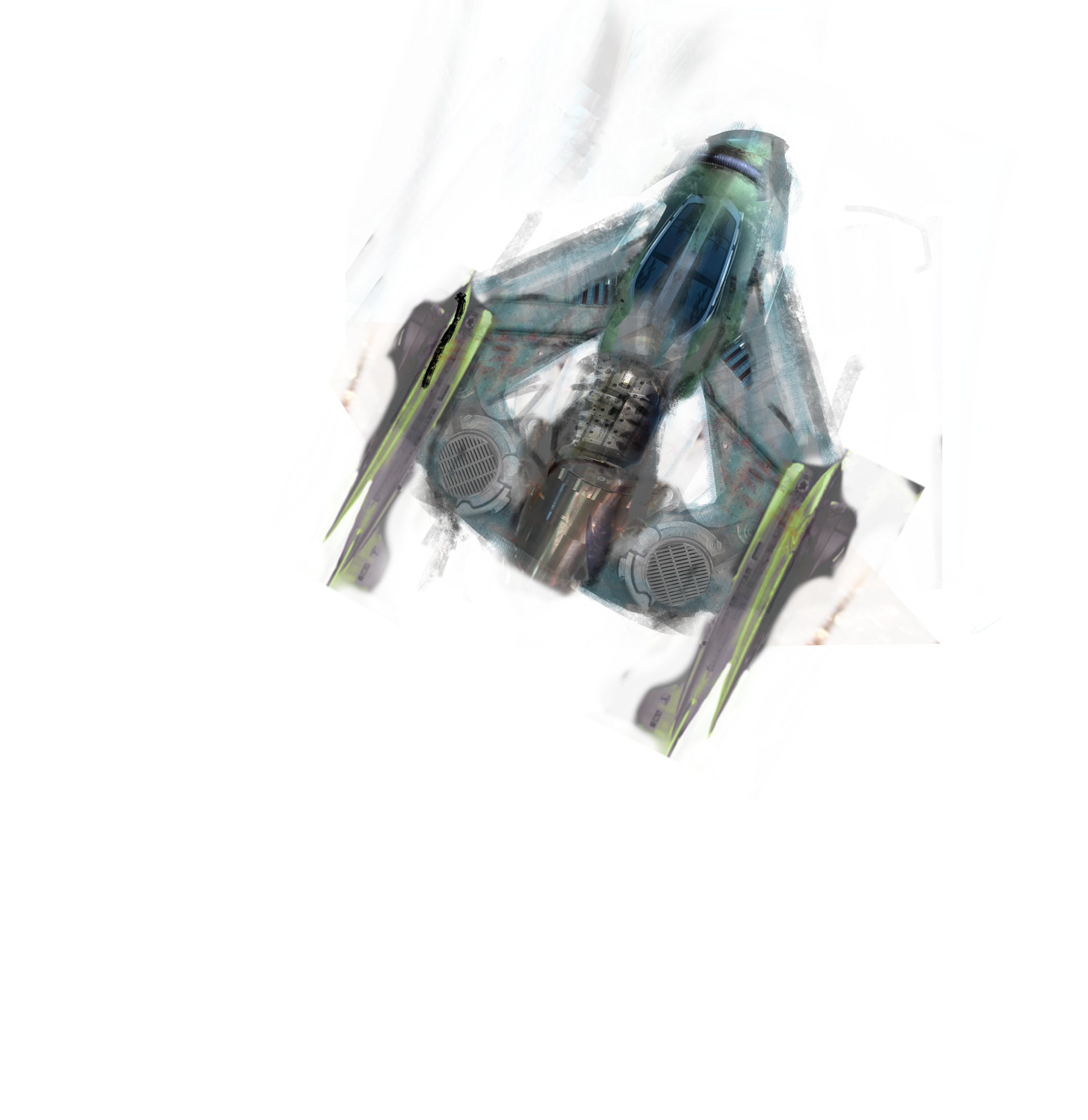 Racer concept topview
