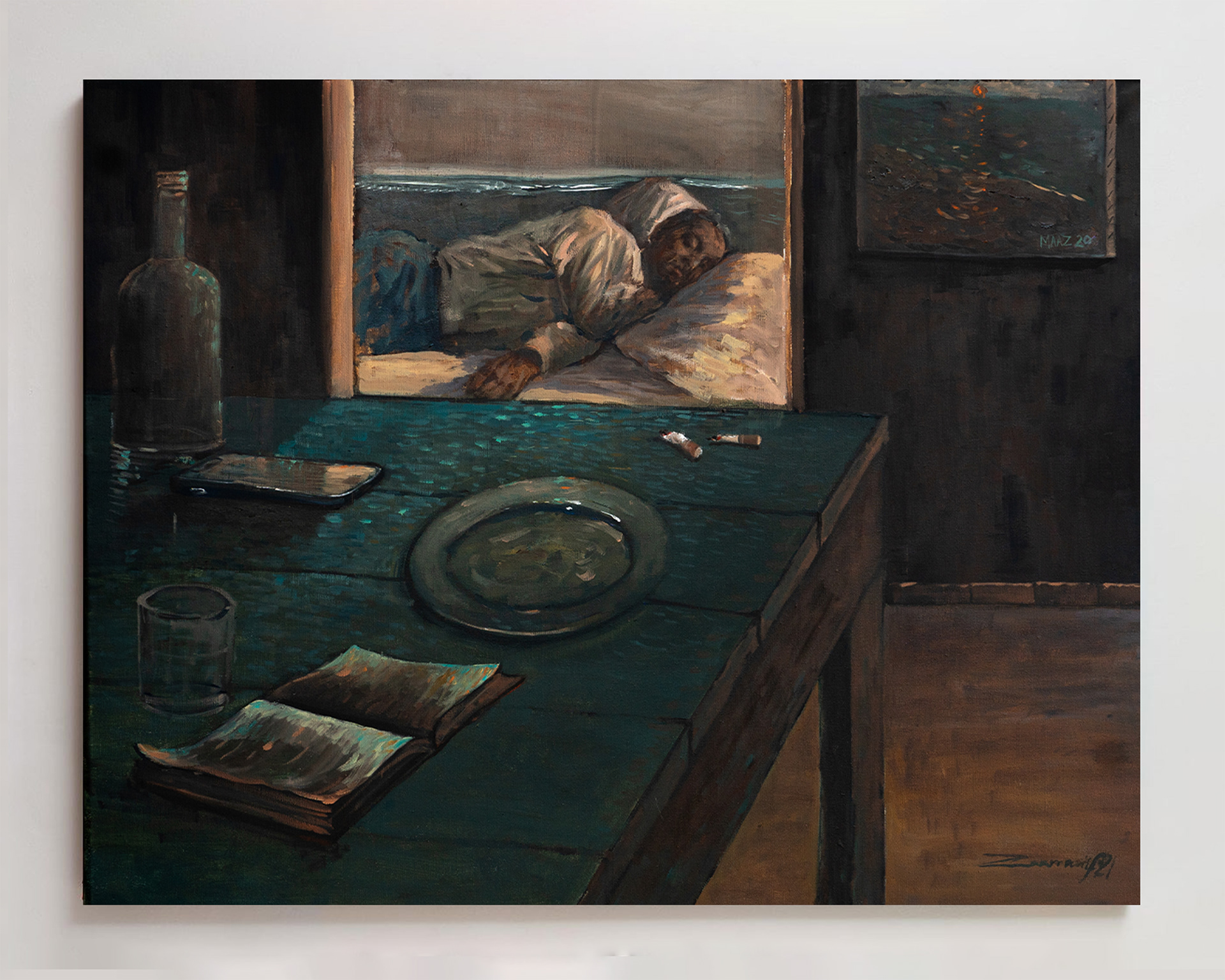 Still Life oil painting by Zaam Arif