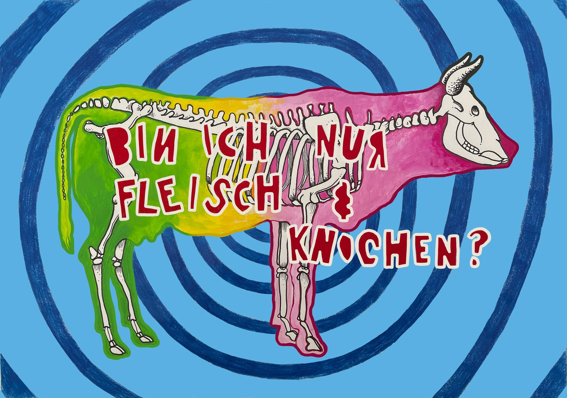 mixed media on a3 paper, 2023