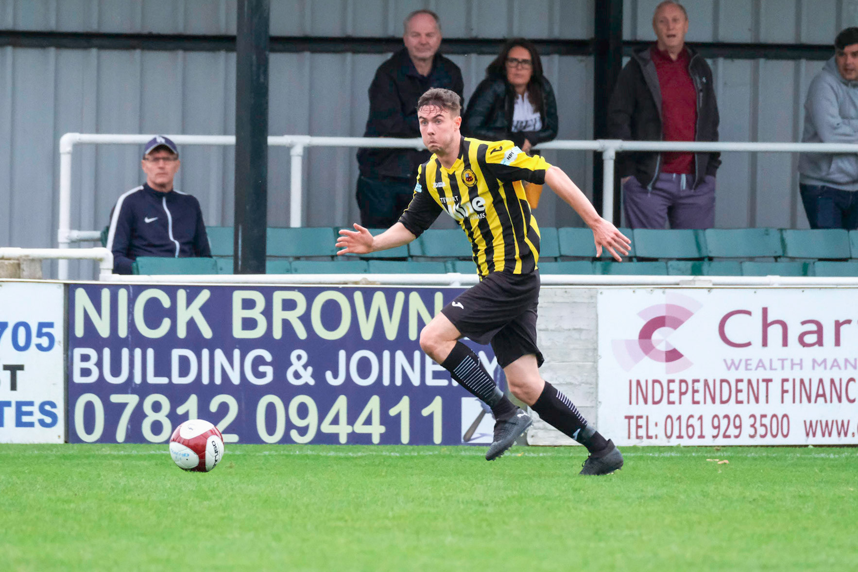 Trafford vs Prescot Cables 

League match at Shawe View during the 2019/20 Betvictor Northern Premier season 05/10/2019.

Photograph by John Middleton