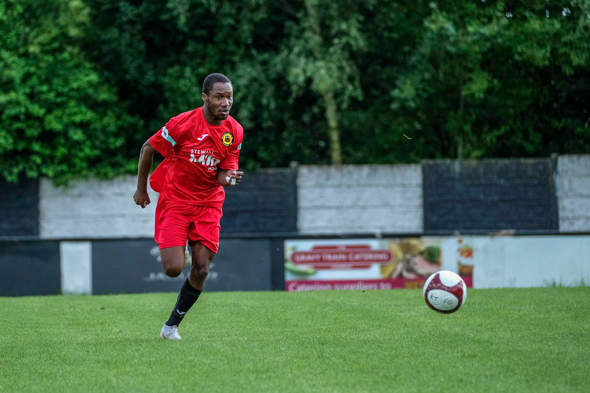 Kendal Town vs Prescot Cables 

Bet Victor League game match at Parkside Road during the 2019/20 season 17/08/2019.

Photograph by John Middleton