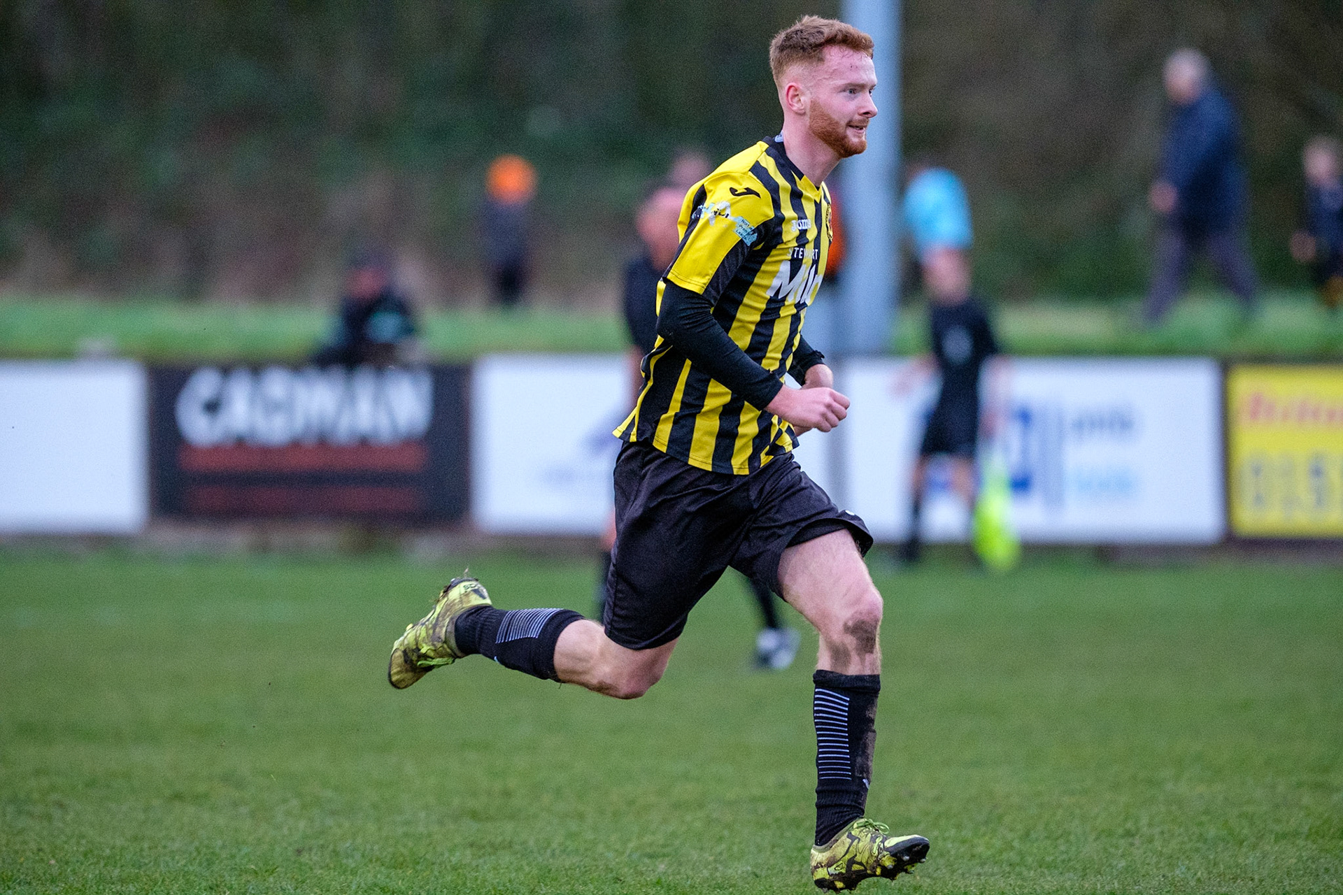 Prescot Cables vs Workington 

match at IP Truck Parts Stadium during the 2019/20 Betvictor Northern Premier season 01/02/2020.

Photograph by John Middleton