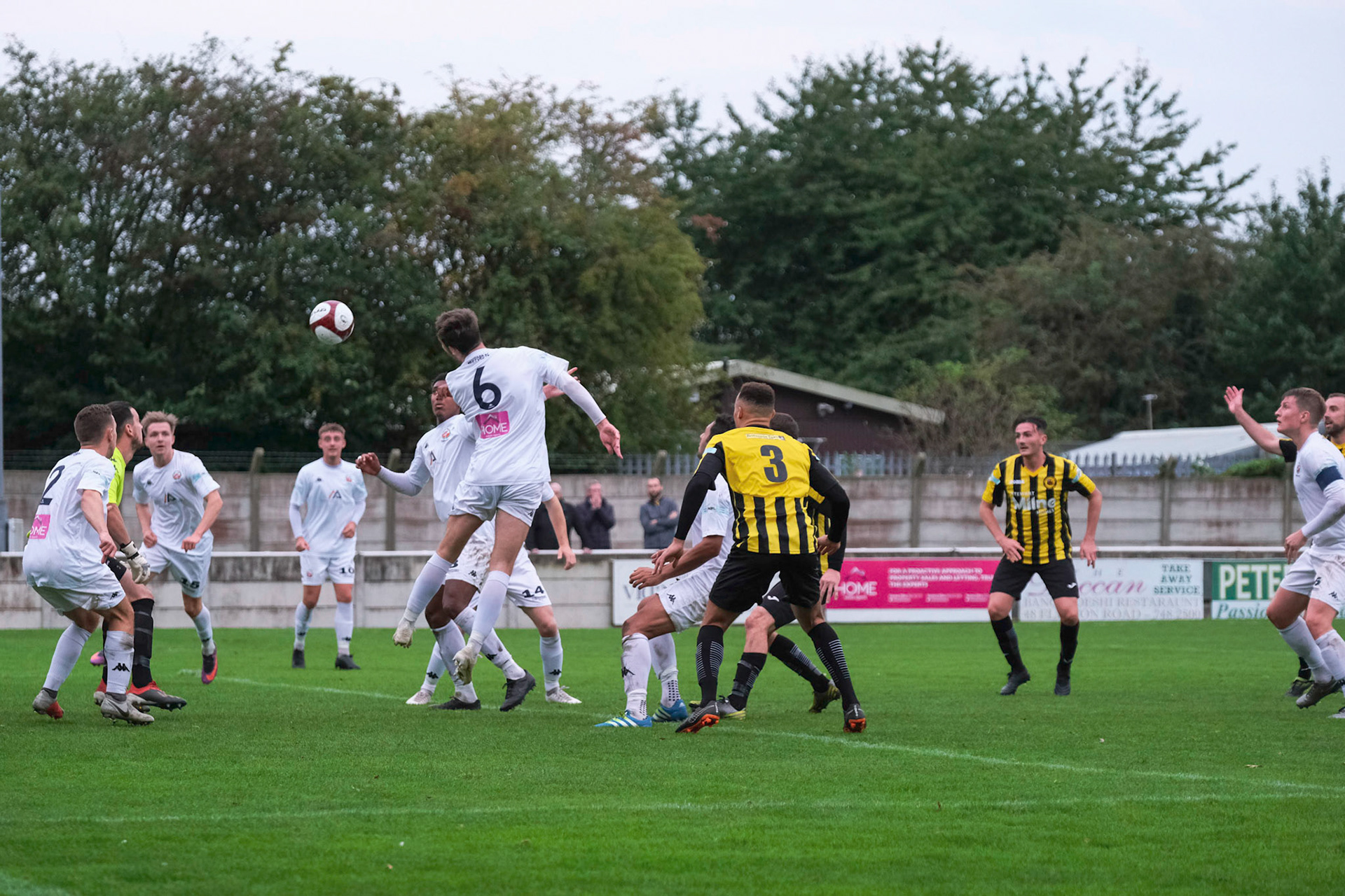 Trafford vs Prescot Cables 

League match at Shawe View during the 2019/20 Betvictor Northern Premier season 05/10/2019.

Photograph by John Middleton