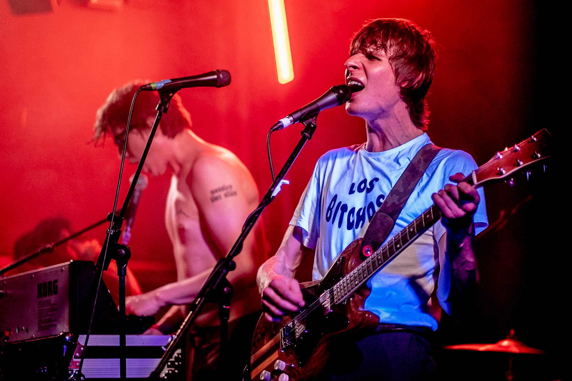 Cabbage playing on the Cabbage Tour 2019 at Arts Club Loft on 24/04/2019. Photo by John Middleton