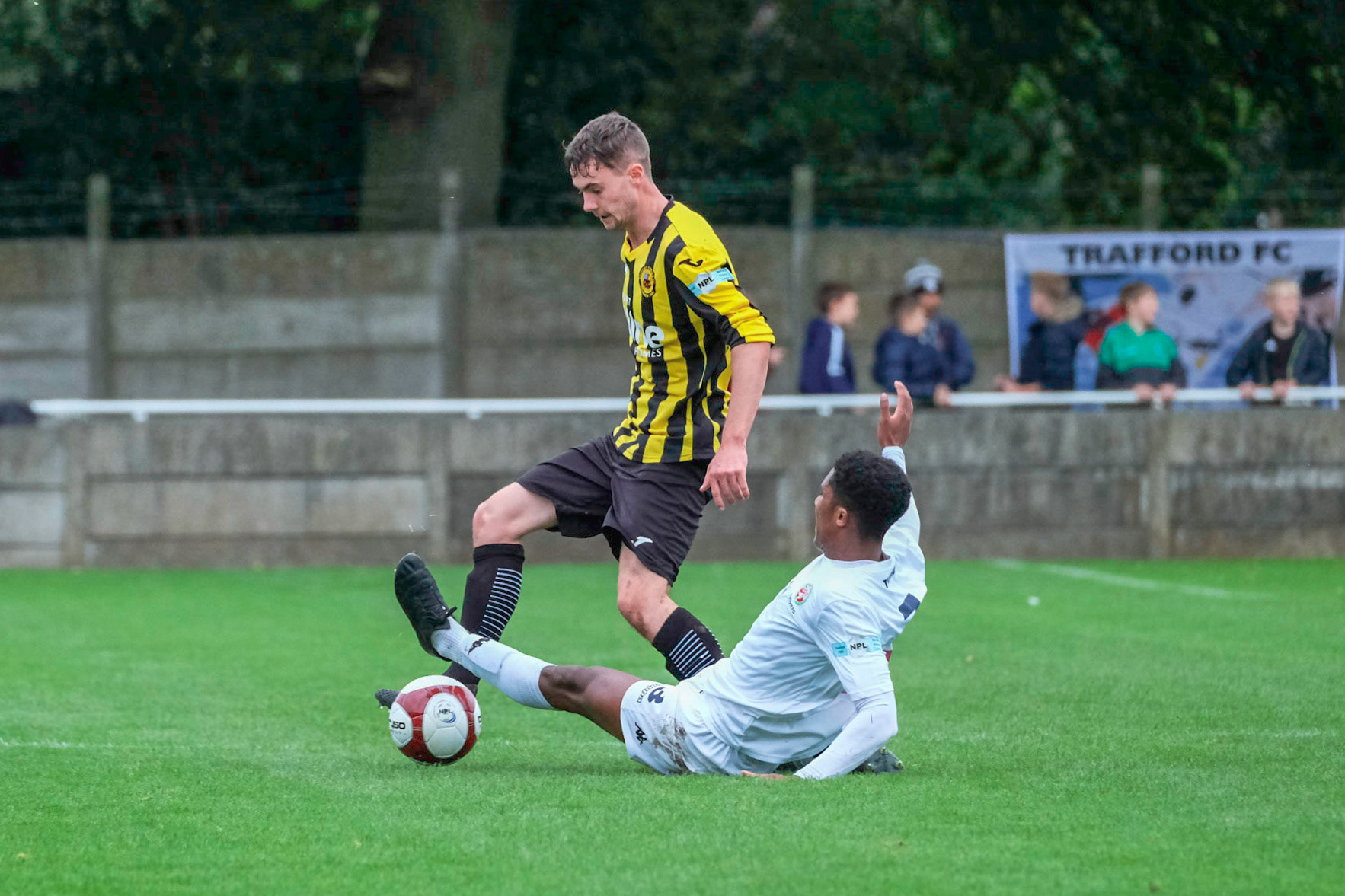 Trafford vs Prescot Cables 

League match at Shawe View during the 2019/20 Betvictor Northern Premier season 05/10/2019.

Photograph by John Middleton