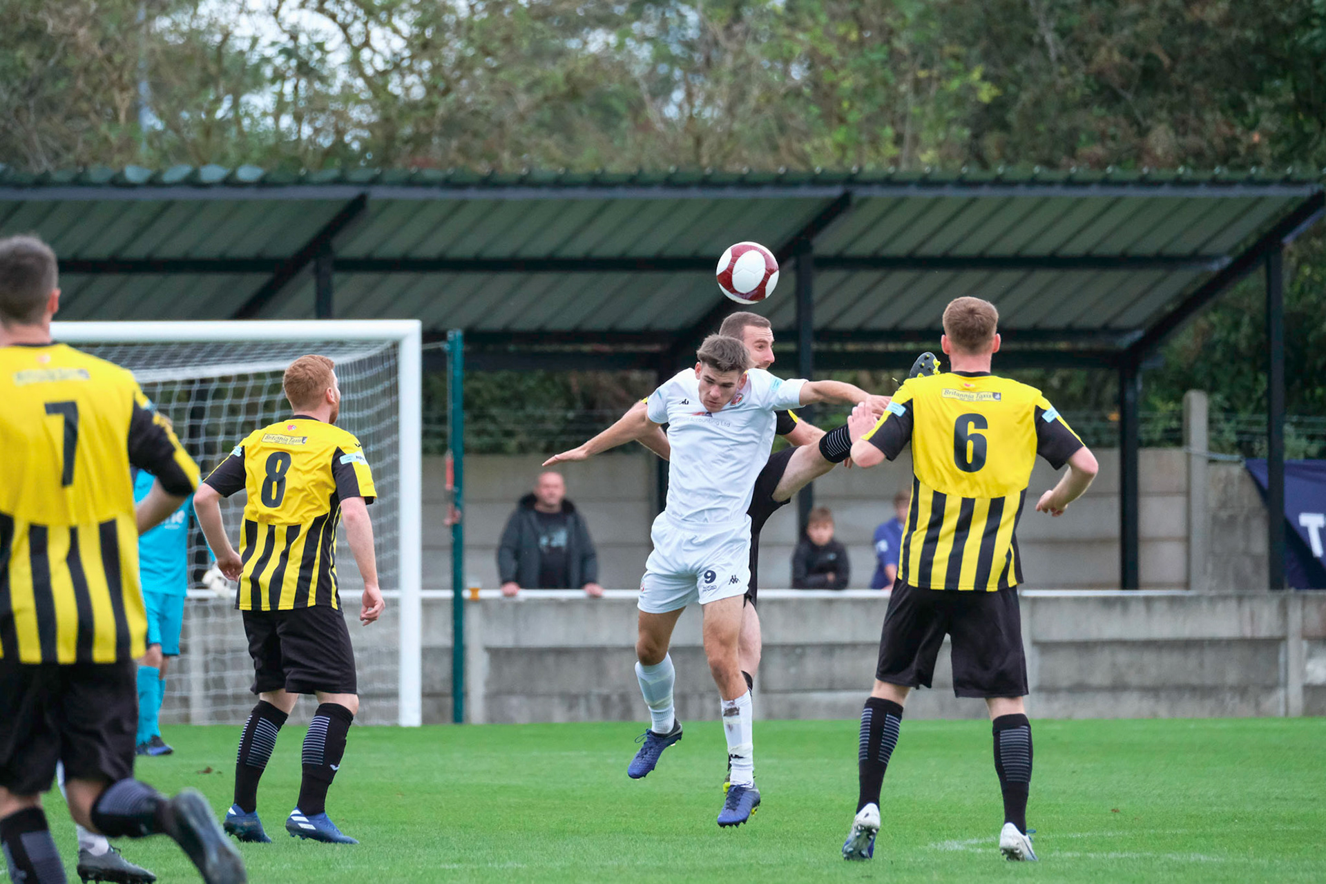 Trafford vs Prescot Cables 

League match at Shawe View during the 2019/20 Betvictor Northern Premier season 05/10/2019.

Photograph by John Middleton