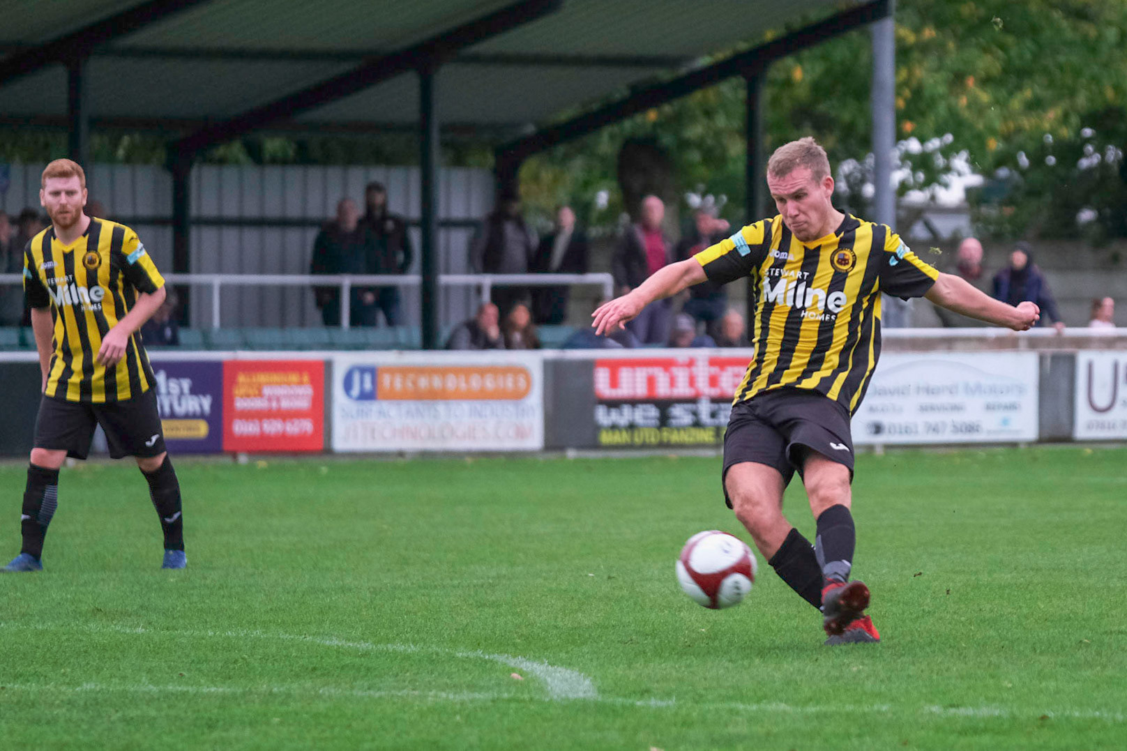 Trafford vs Prescot Cables 

League match at Shawe View during the 2019/20 Betvictor Northern Premier season 05/10/2019.

Photograph by John Middleton