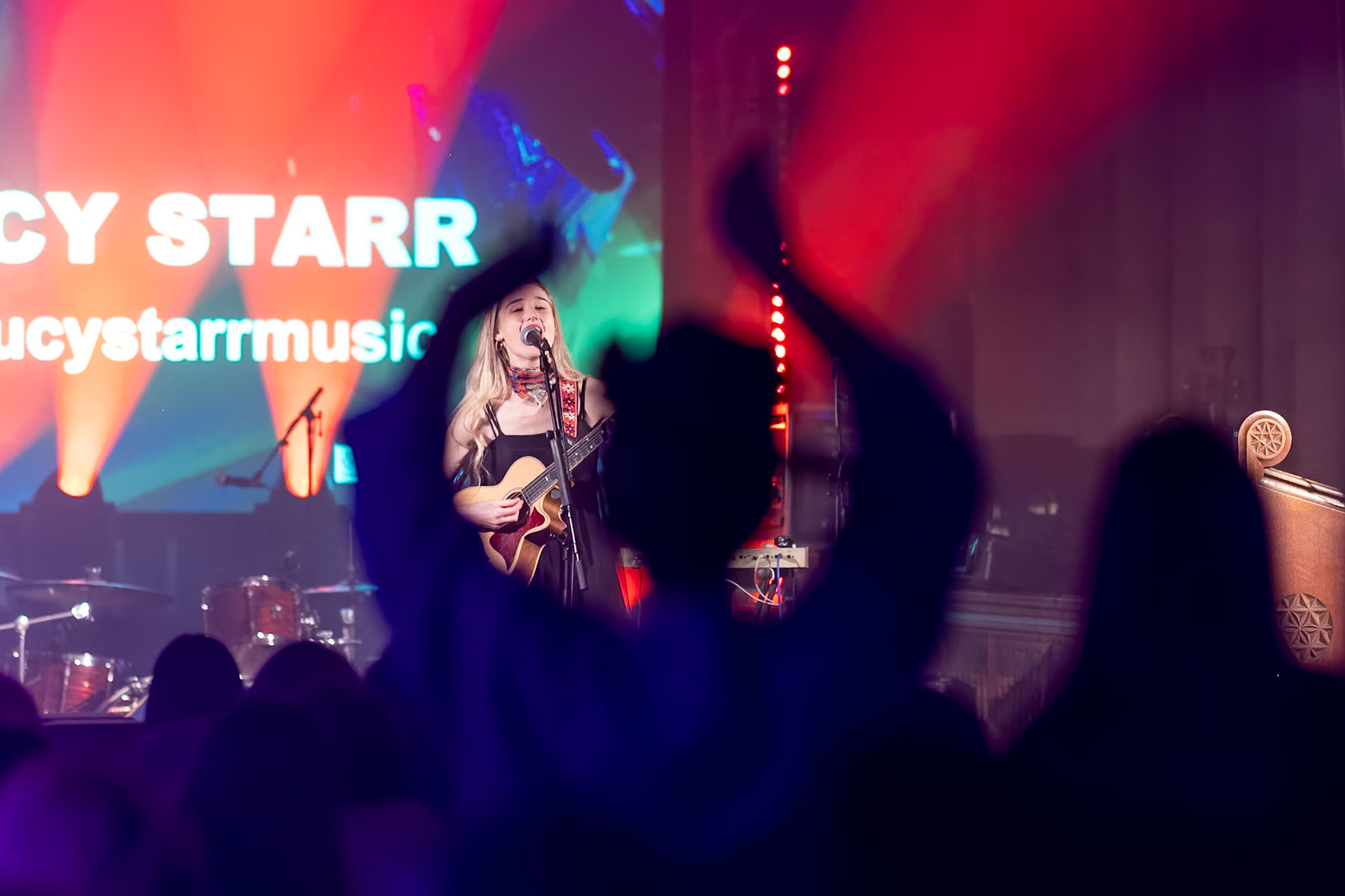 Images from the Knowsley Music Festival 2025 with She drew the Gun live at St Chads Church Kirkby. Support act was Lucy Starr.