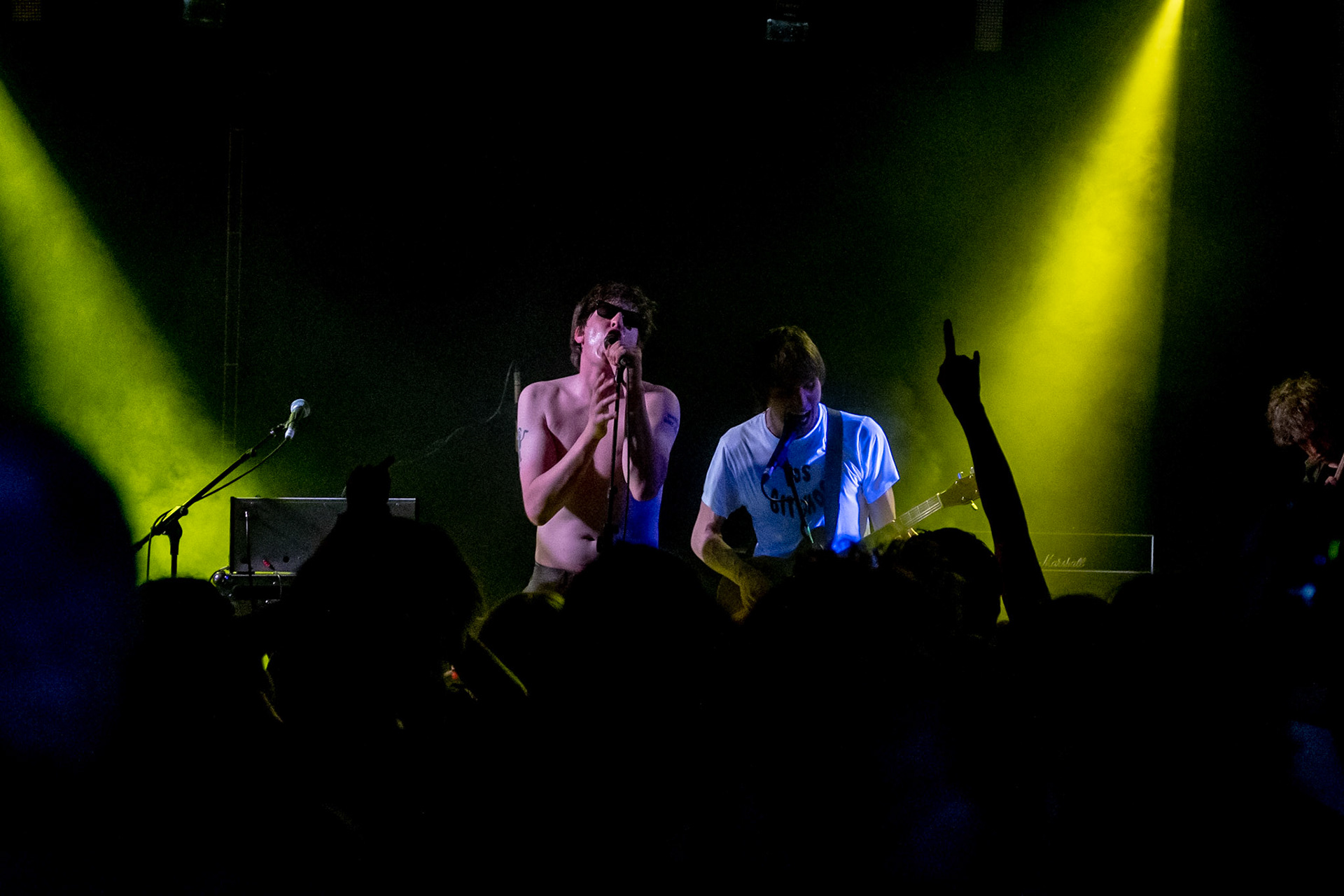 Cabbage playing on the Cabbage Tour 2019 at Arts Club Loft on 24/04/2019. Photo by John Middleton