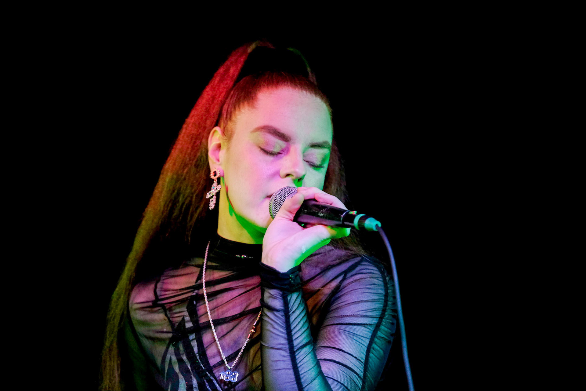 Tiërny supporting the Lydia Ainsworth Tour 2019 at 81 Renshaw Street on 12/09/2019. Photo by John Middleton