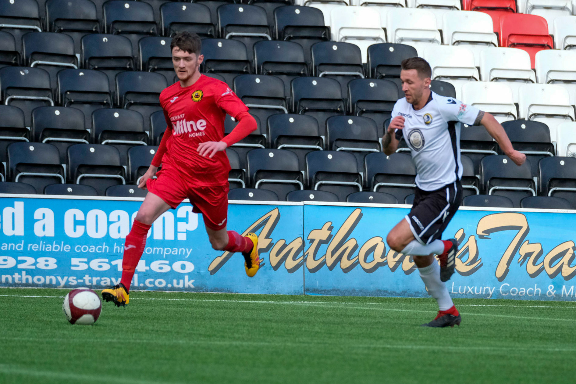 Widnes vs Prescot Cables 

match action from Halton Stadium during the 2019/20 BetVictor Northern Premier season 29/02/2020 between Widnes FC and Prescot Cables FC

Photograph by John Middleton