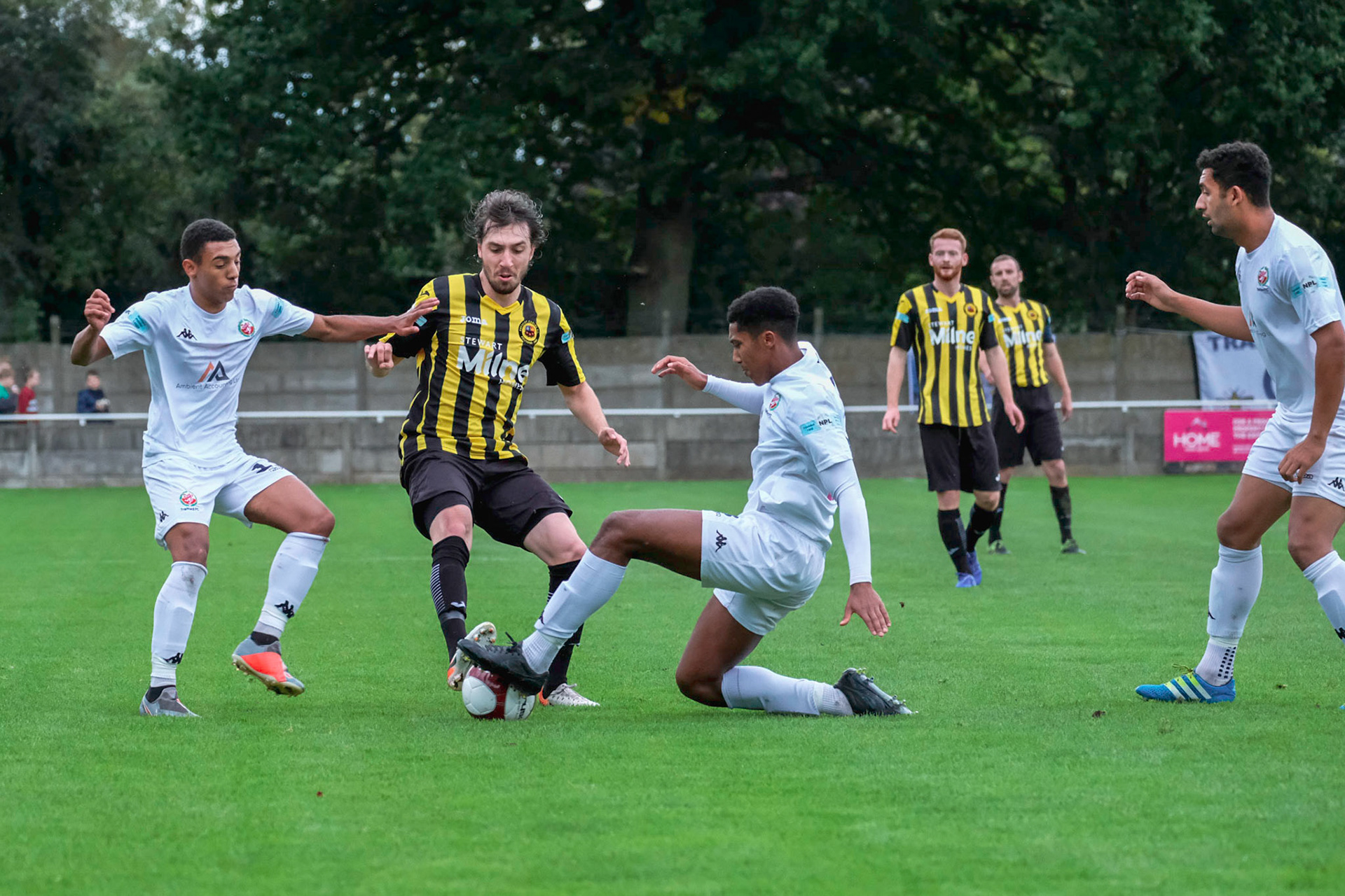 Trafford vs Prescot Cables 

League match at Shawe View during the 2019/20 Betvictor Northern Premier season 05/10/2019.

Photograph by John Middleton