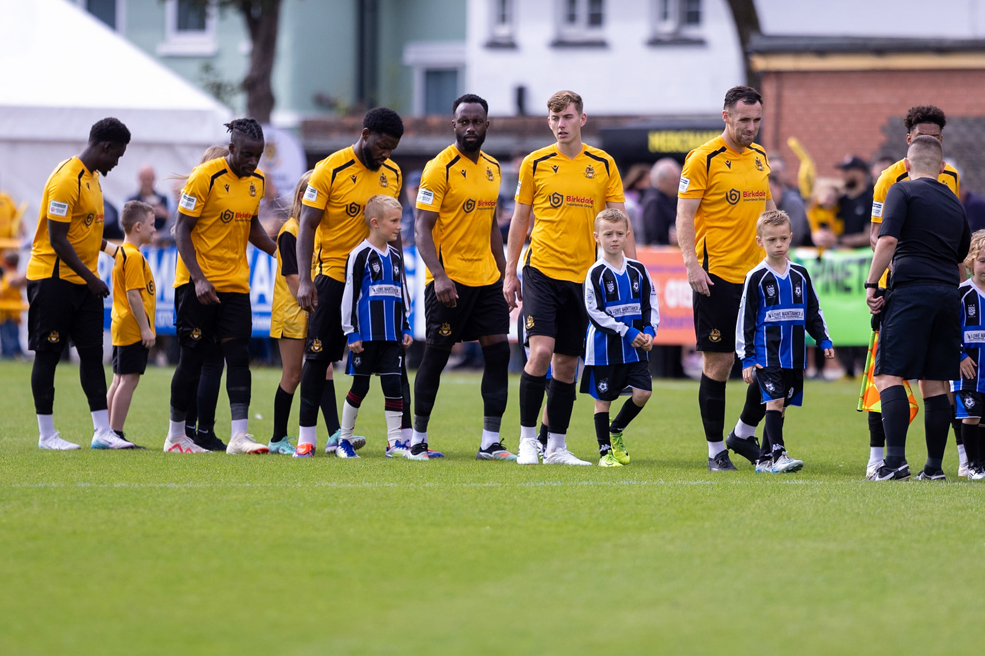Southport, ENGLAND - during the Enterprise National League North match between Southport and South Shields at Southport.Canon Canon EOS R6m2 640 1/6400 2.8 (Pic by John Middleton)