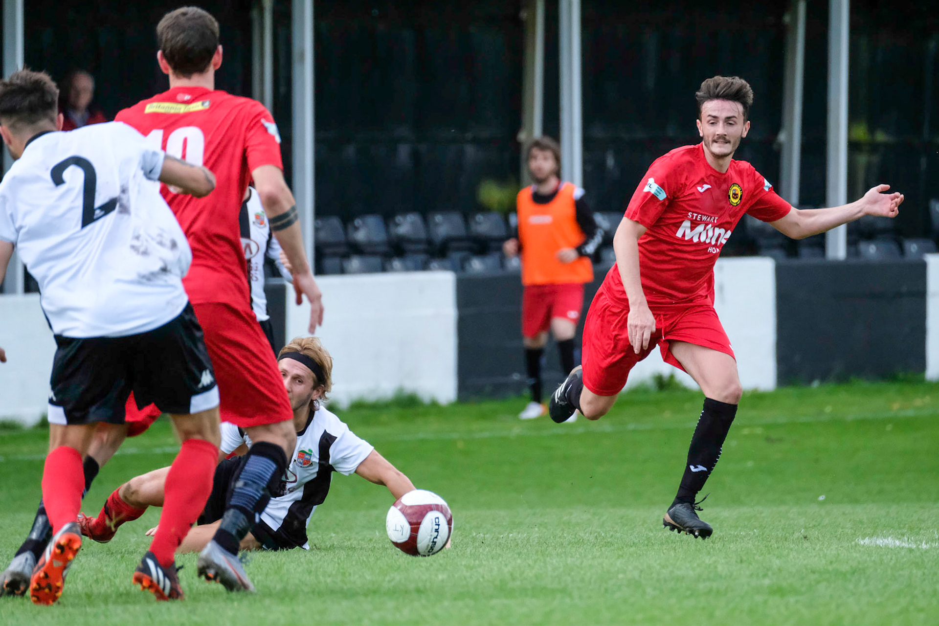 Kendal Town vs Prescot Cables 

Bet Victor League game match at Parkside Road during the 2019/20 season 17/08/2019.

Photograph by John Middleton