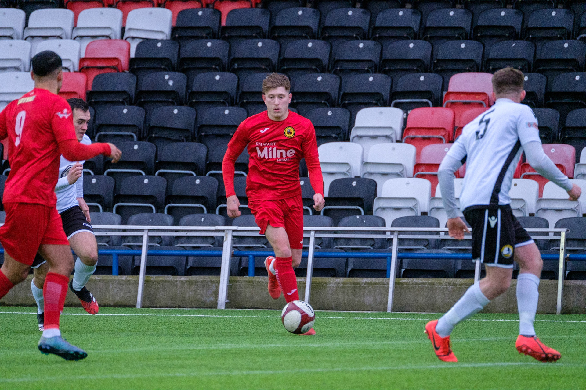 Widnes vs Prescot Cables 

match action from Halton Stadium during the 2019/20 BetVictor Northern Premier season 29/02/2020 between Widnes FC and Prescot Cables FC

Photograph by John Middleton
