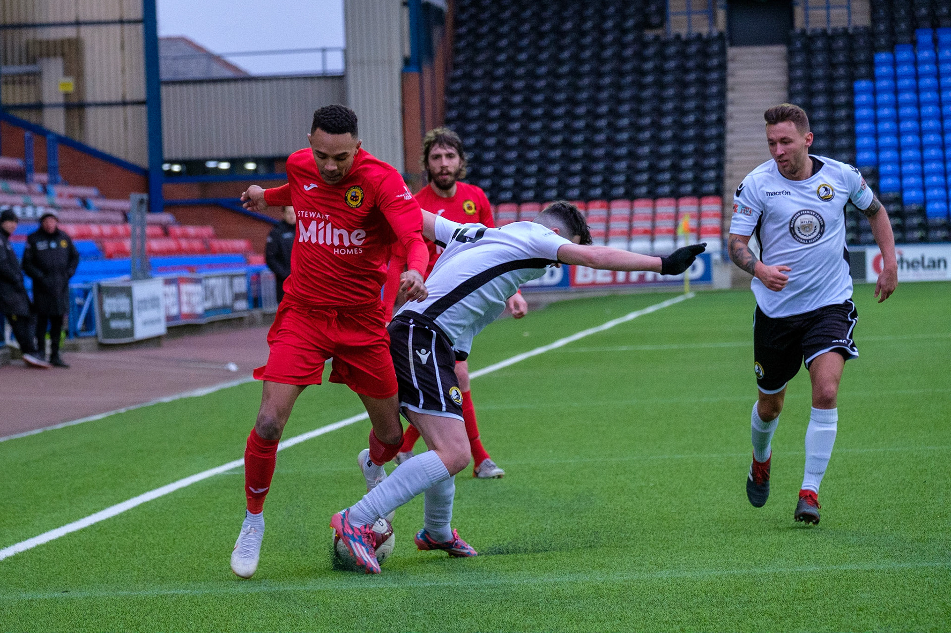 Widnes vs Prescot Cables 

match action from Halton Stadium during the 2019/20 BetVictor Northern Premier season 29/02/2020 between Widnes FC and Prescot Cables FC

Photograph by John Middleton