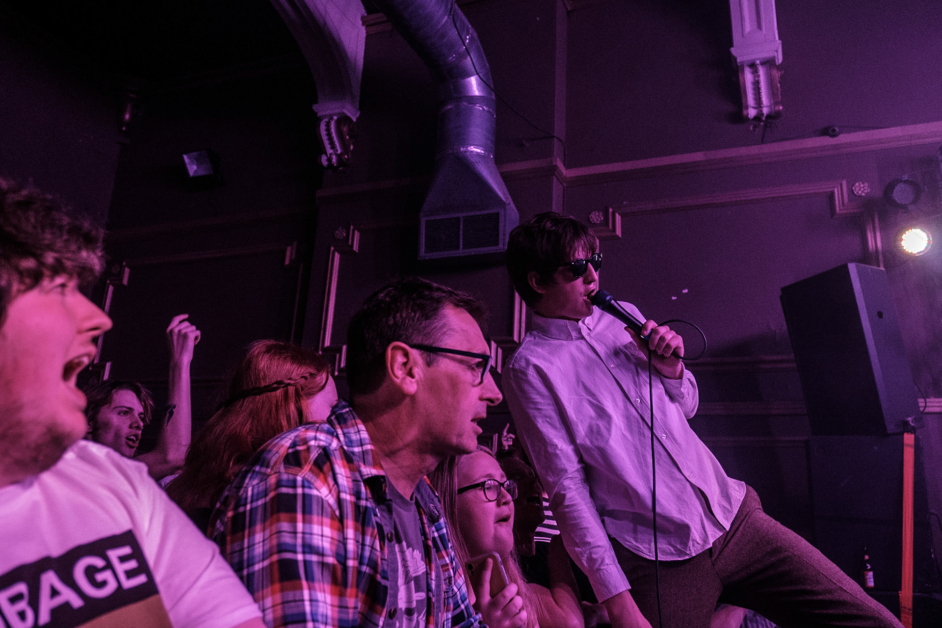 Cabbage playing on the Cabbage Tour 2019 at Arts Club Loft on 24/04/2019. Photo by John Middleton